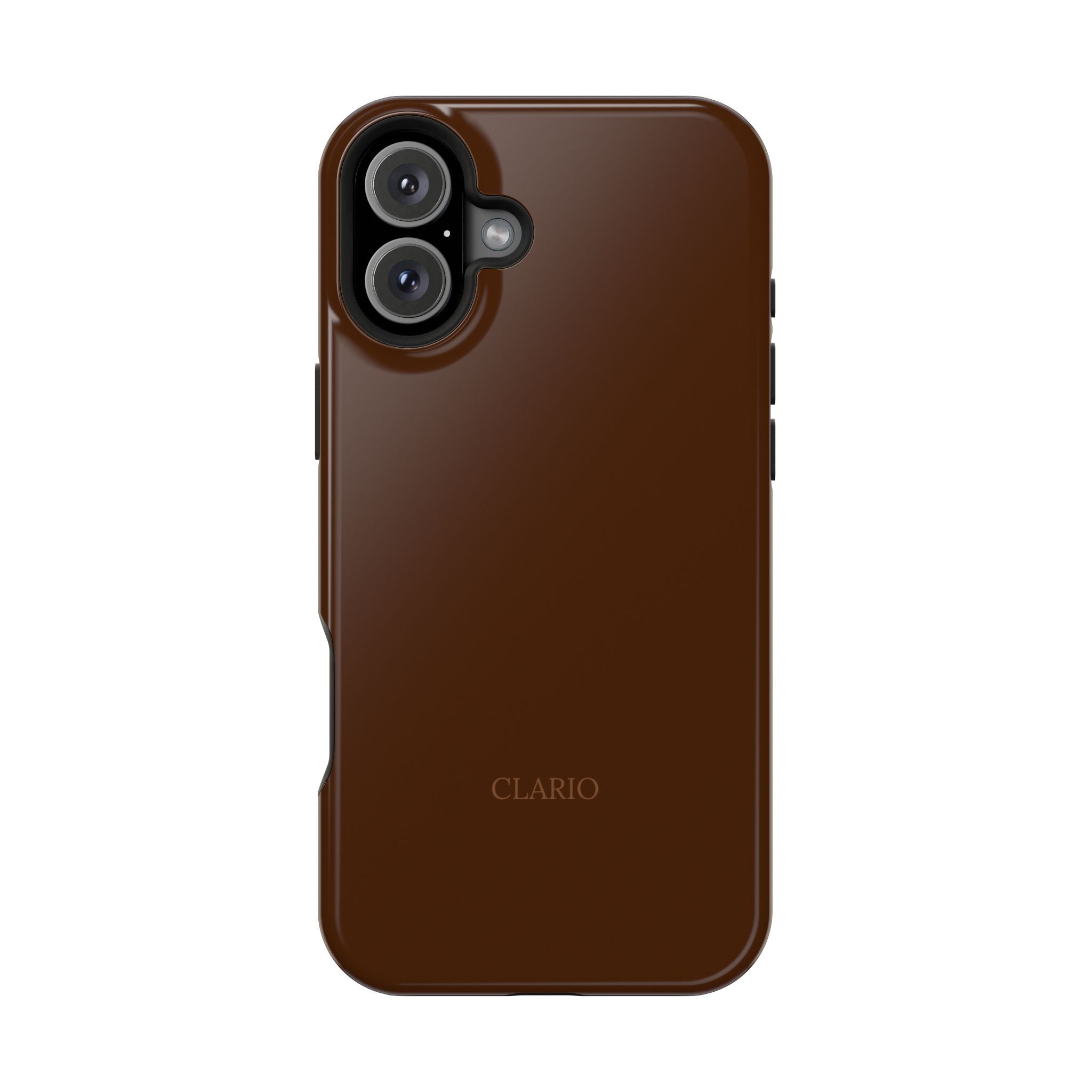 The Classic Clario Phone Case | Chocolate