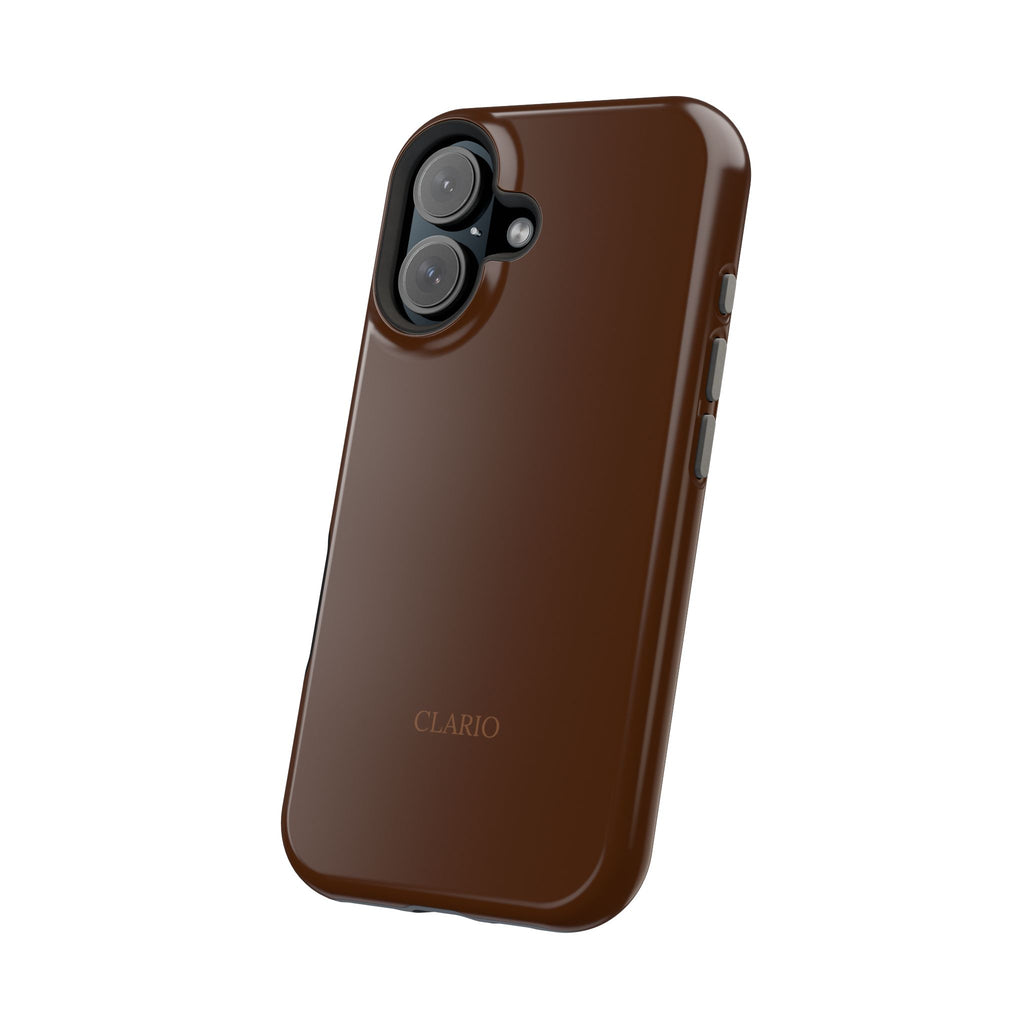 The Classic Clario Phone Case | Chocolate