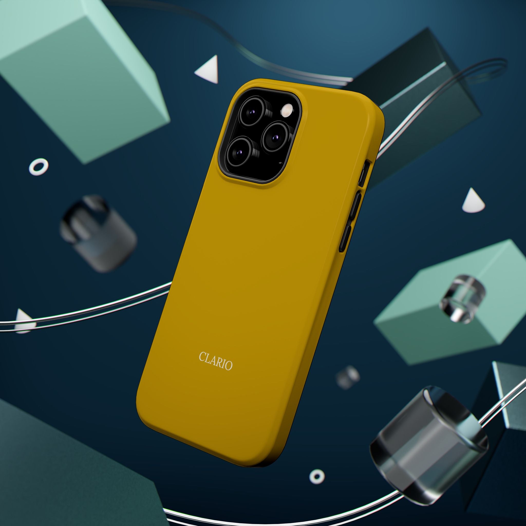 The Classic Clario Phone Case | Mustard