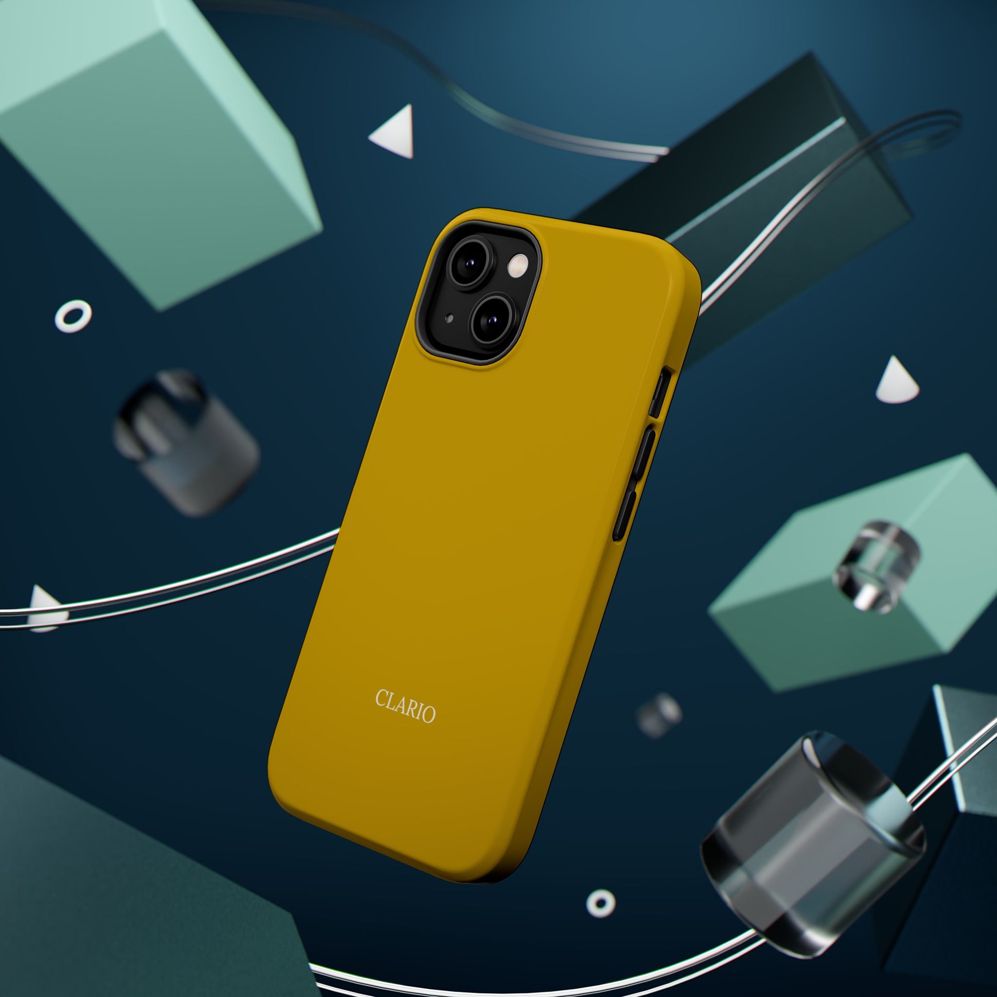 The Classic Clario Phone Case | Mustard