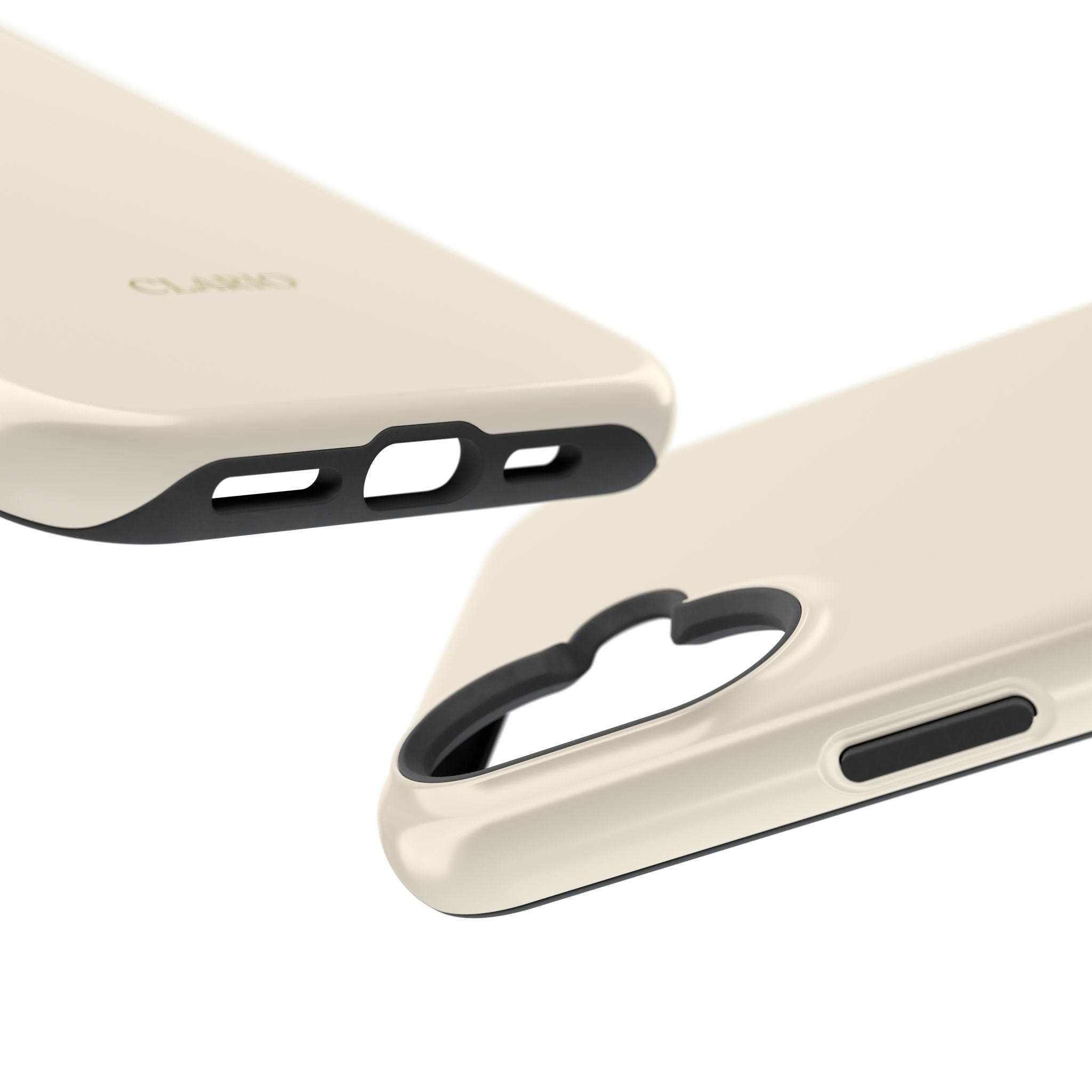 The Classic Clario Phone Case | Cream