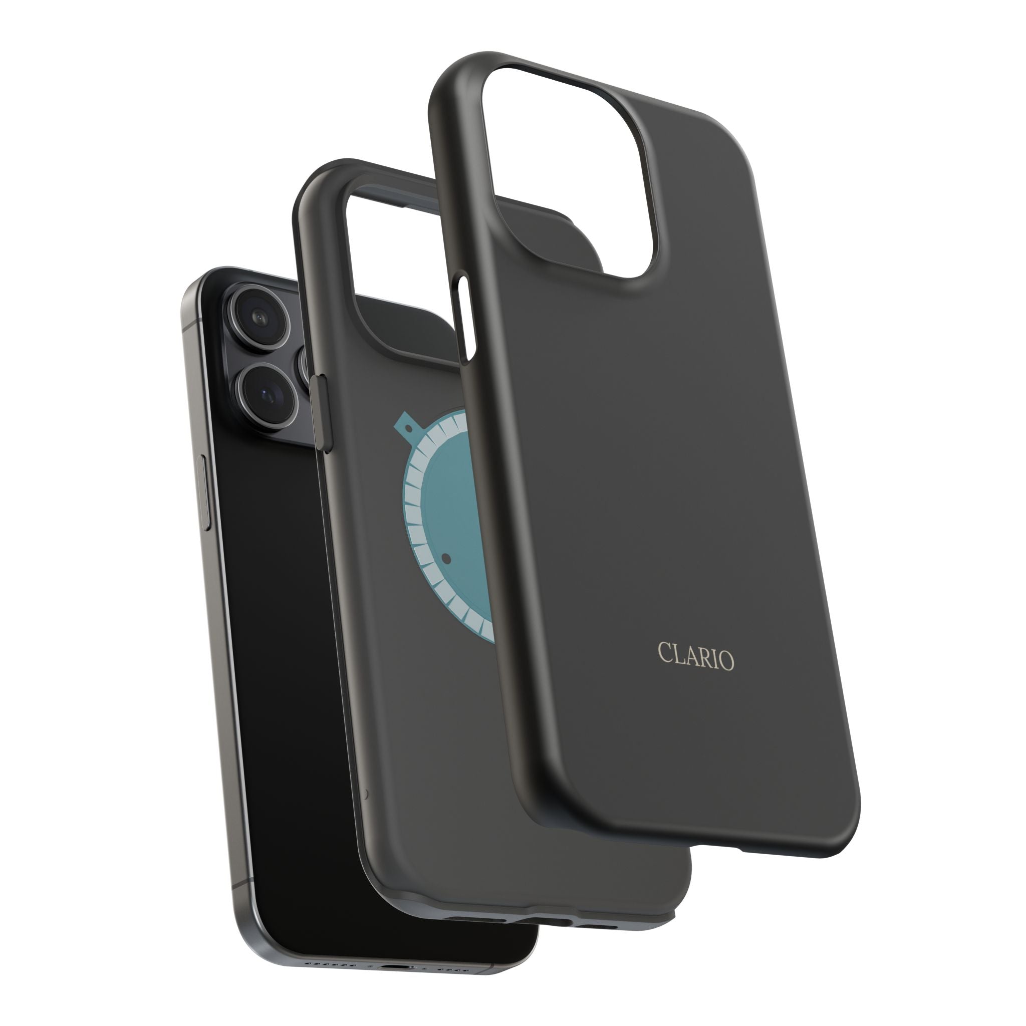 The Classic Clario Phone Case | Black