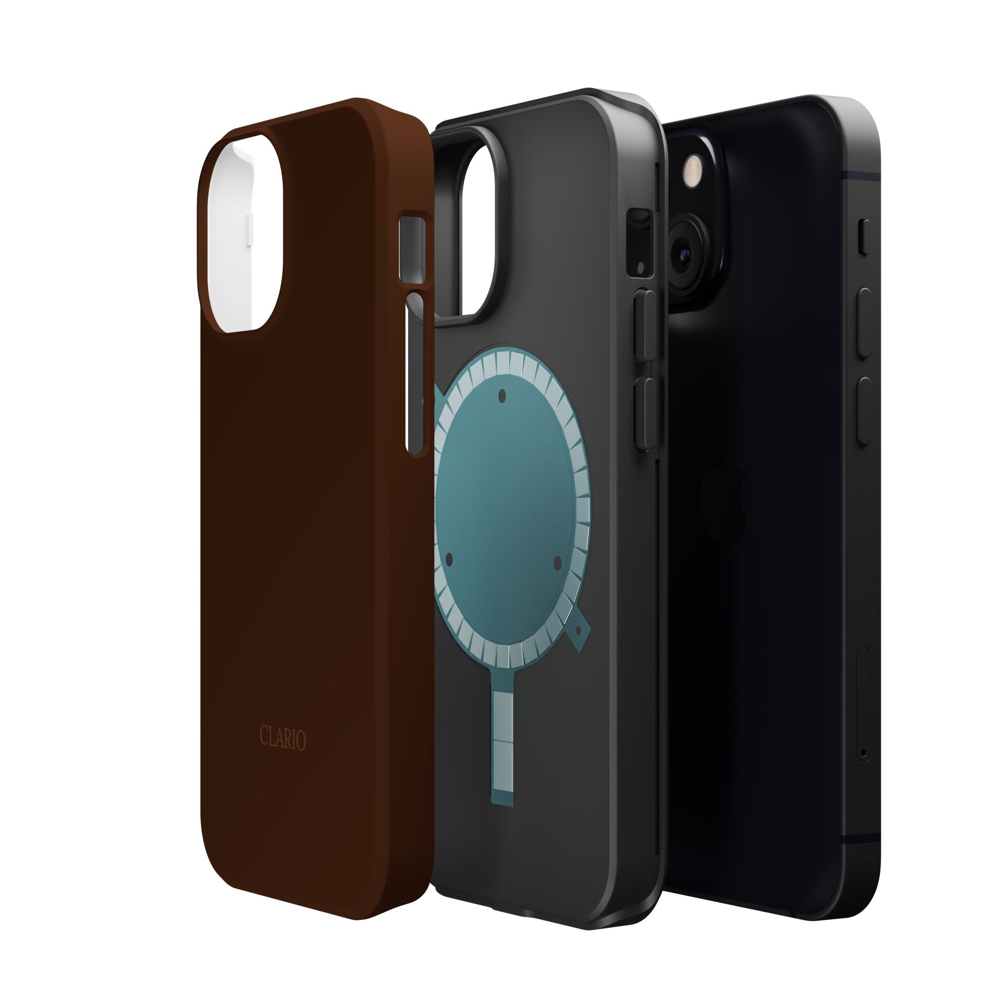 The Classic Clario Phone Case | Chocolate