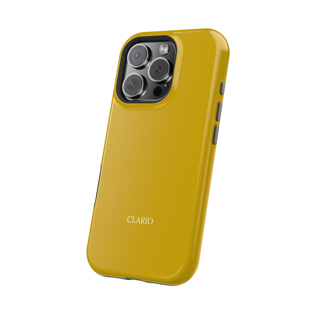 The Classic Clario Phone Case | Mustard