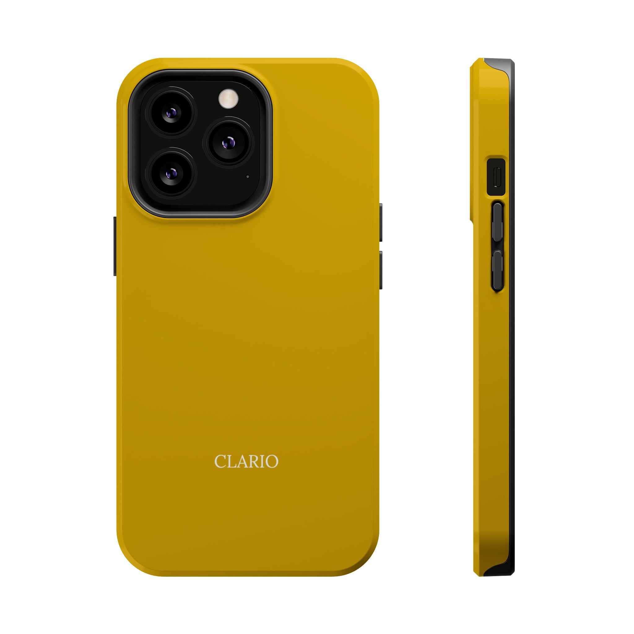 The Classic Clario Phone Case | Mustard