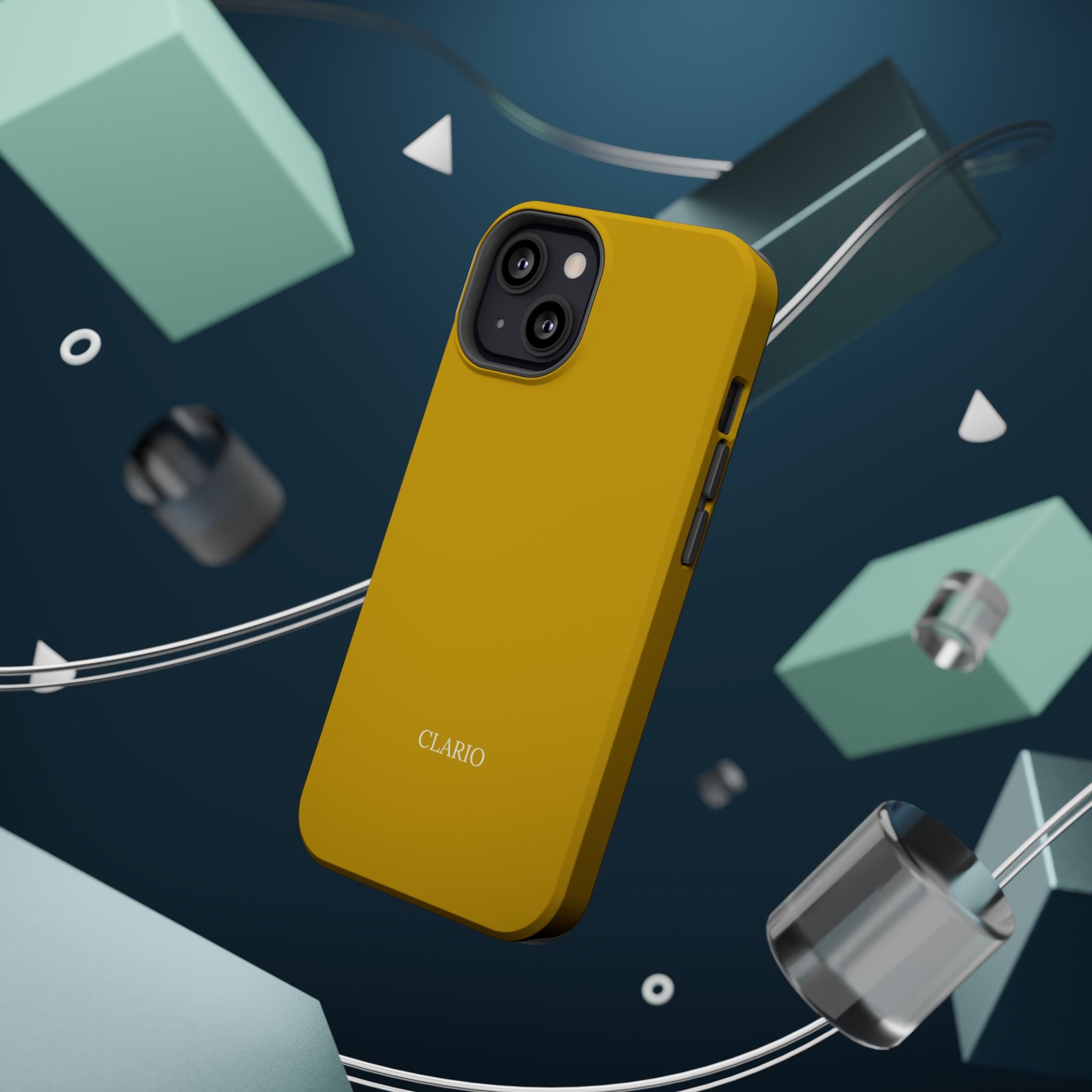 The Classic Clario Phone Case | Mustard