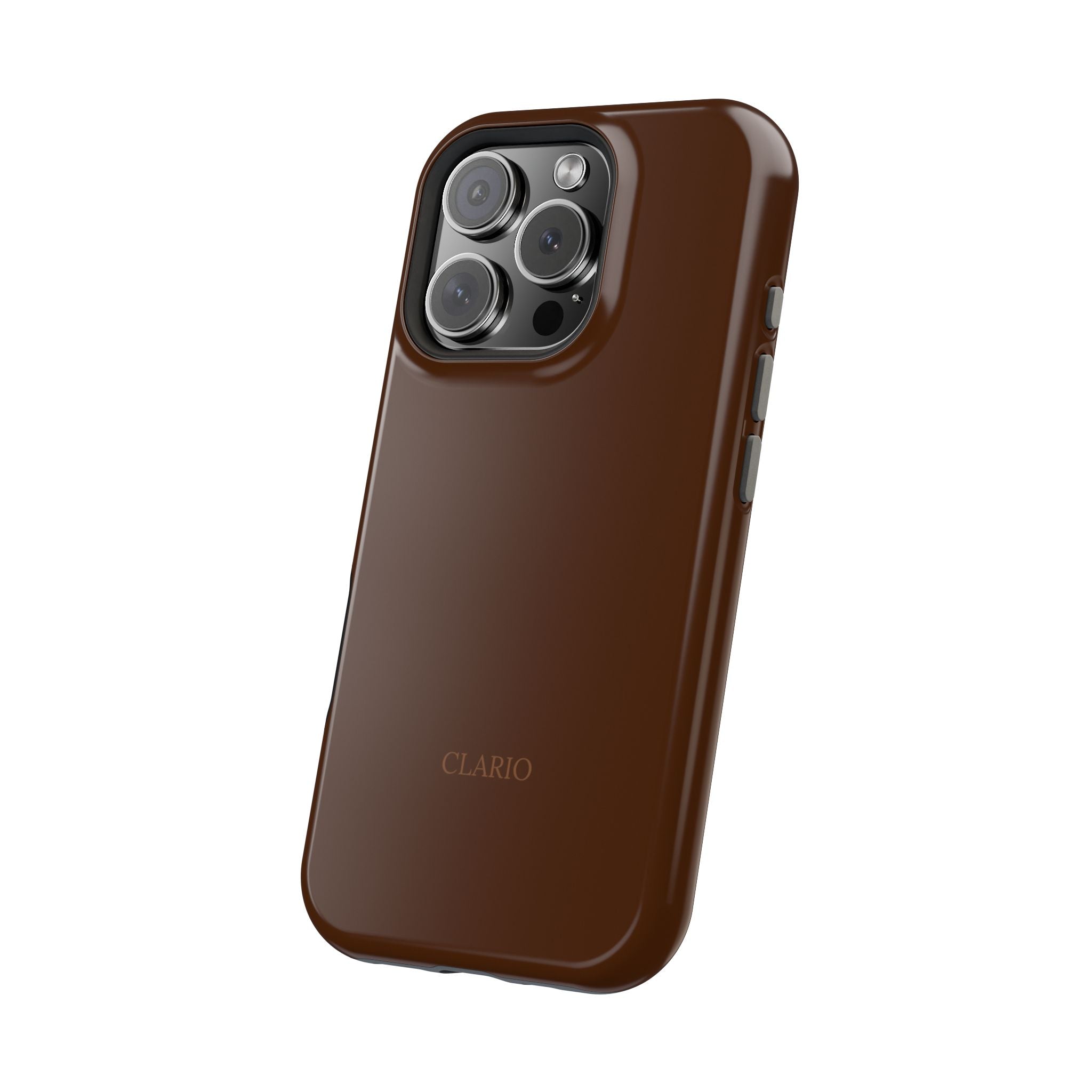 The Classic Clario Phone Case | Chocolate