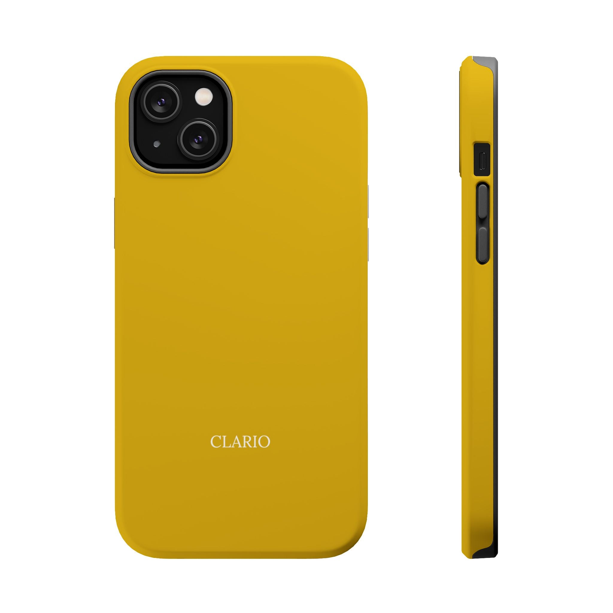 The Classic Clario Phone Case | Mustard