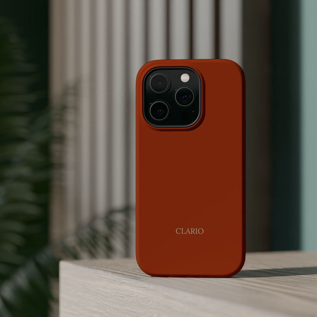 The Classic Clario Phone Case | Orange
