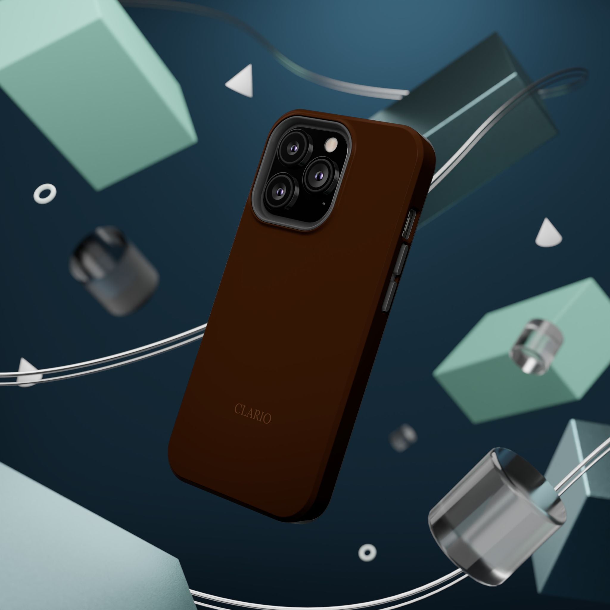 The Classic Clario Phone Case | Chocolate