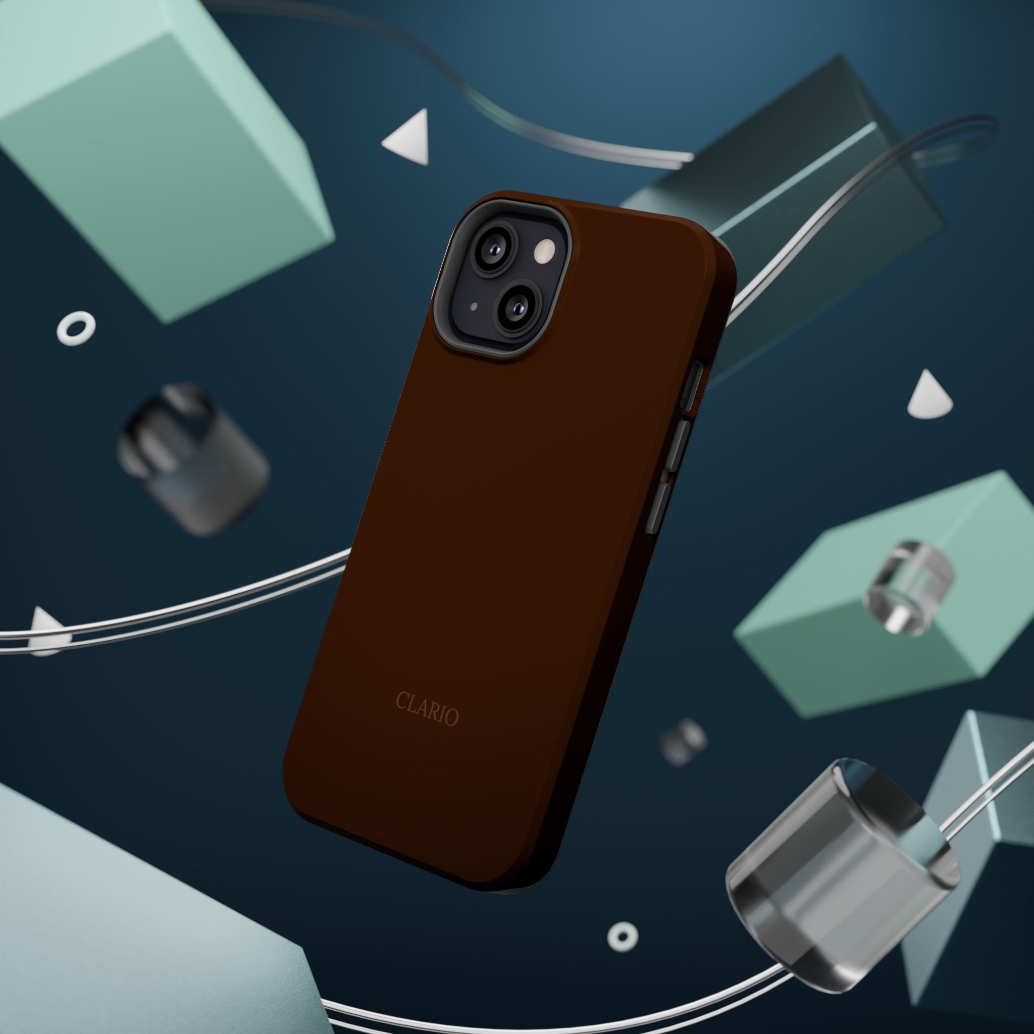 The Classic Clario Phone Case | Chocolate