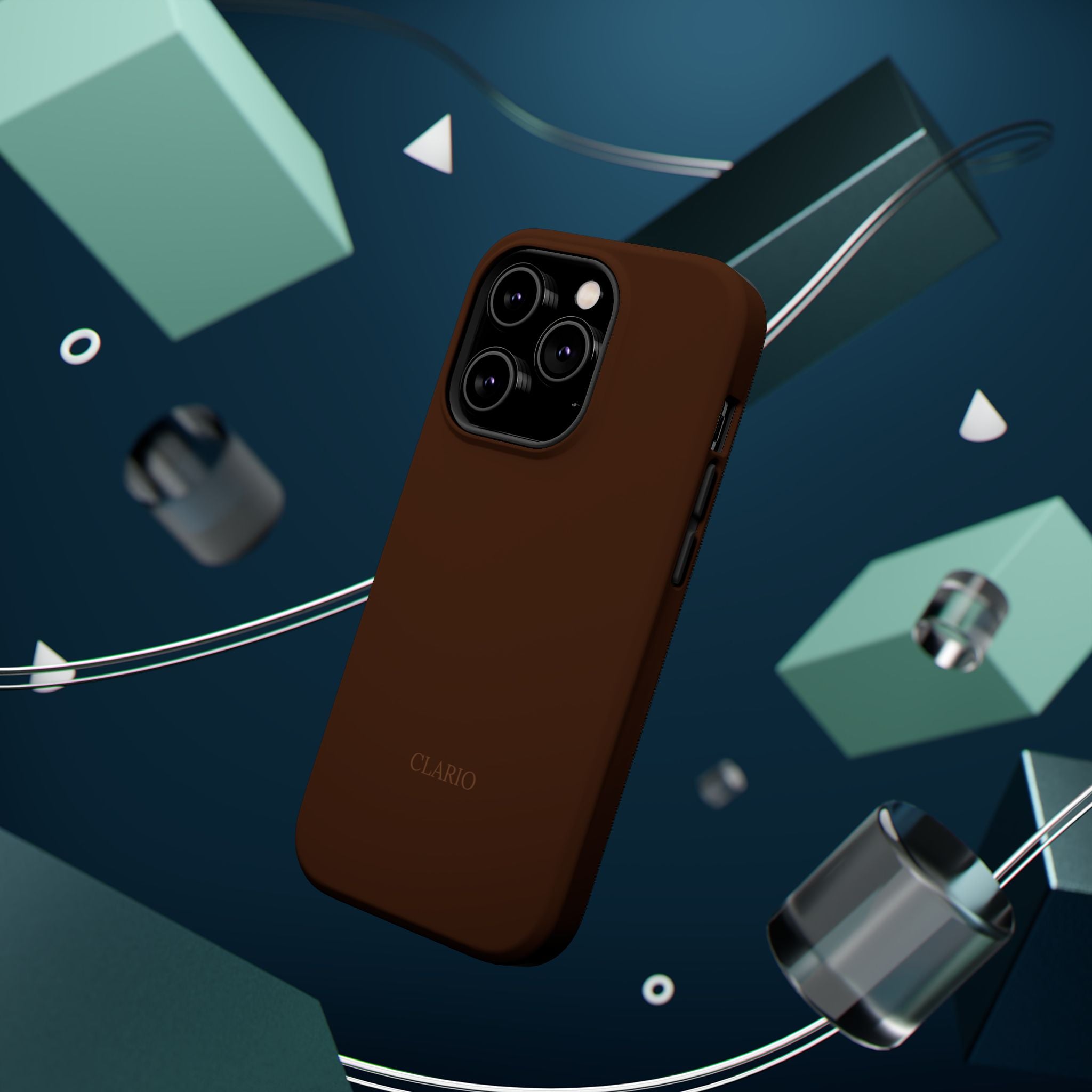The Classic Clario Phone Case | Chocolate