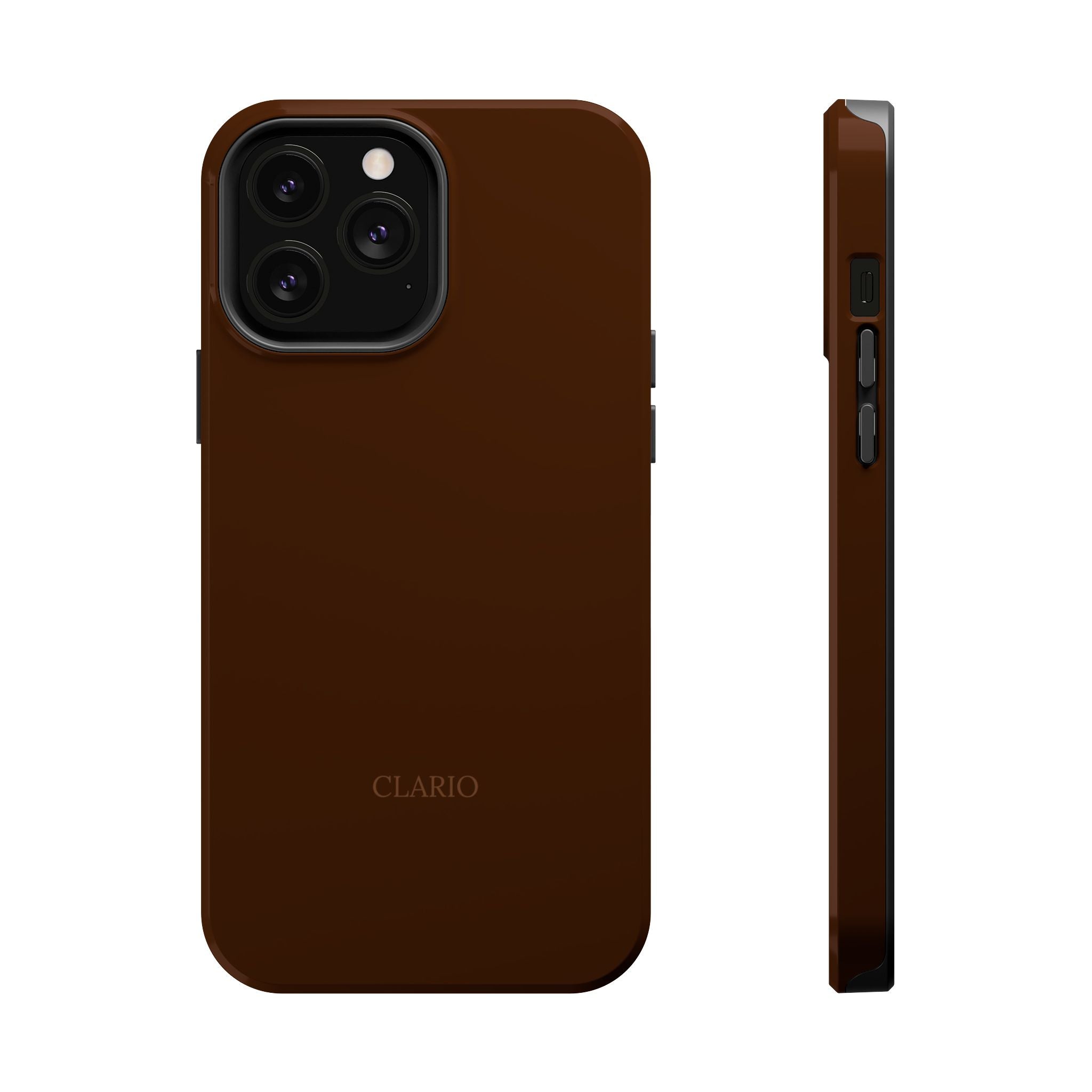 The Classic Clario Phone Case | Chocolate