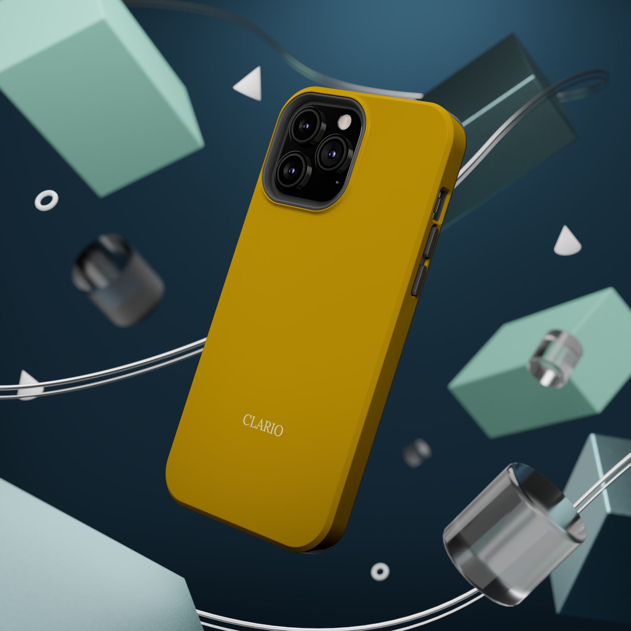 The Classic Clario Phone Case | Mustard