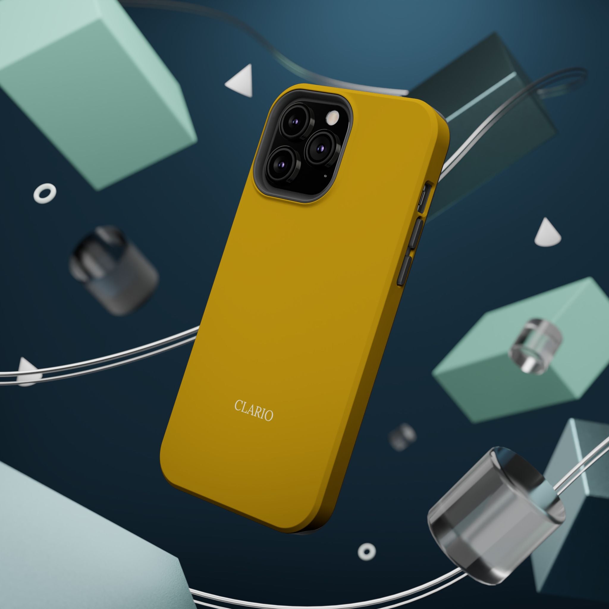 The Classic Clario Phone Case | Mustard
