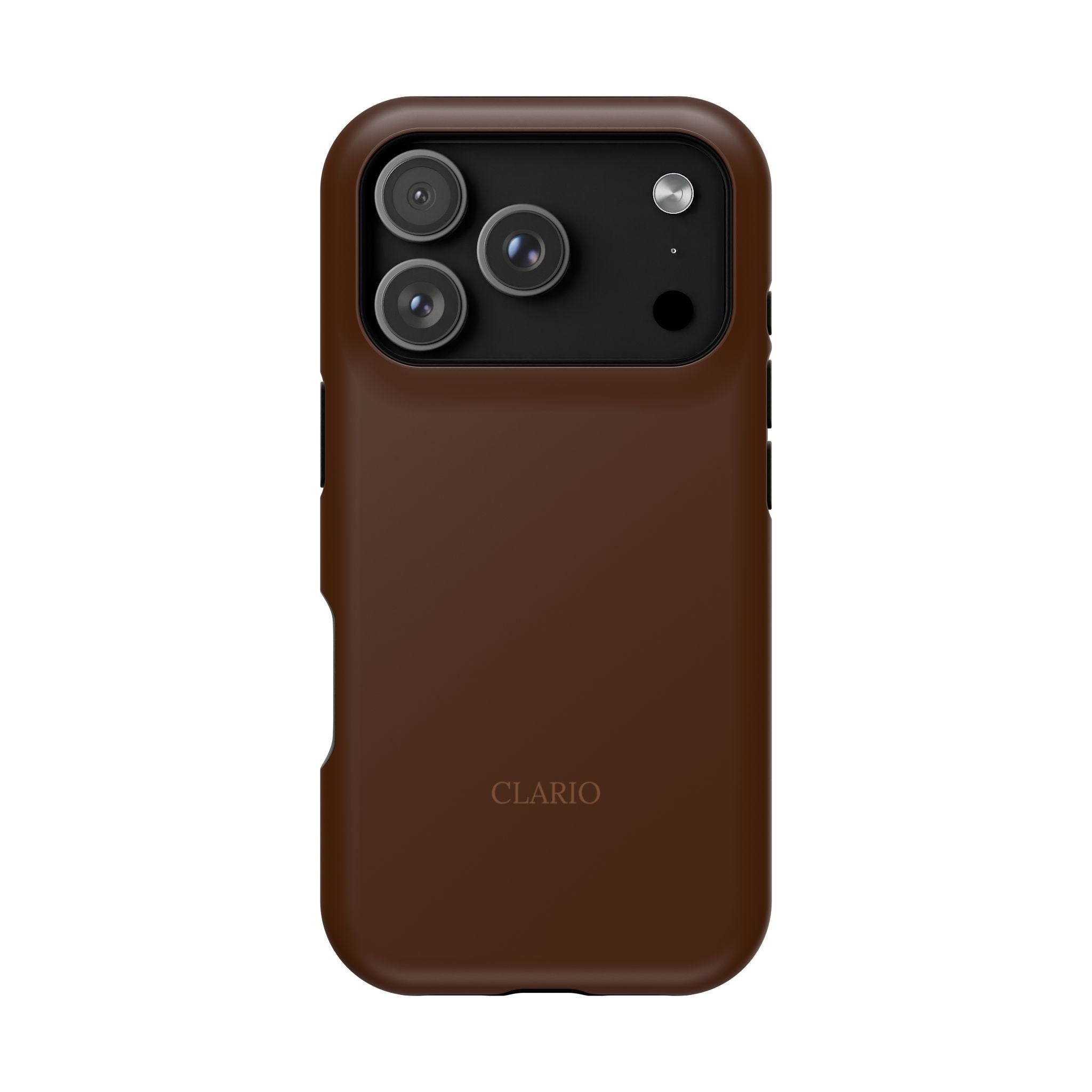 The Classic Clario Phone Case | Chocolate