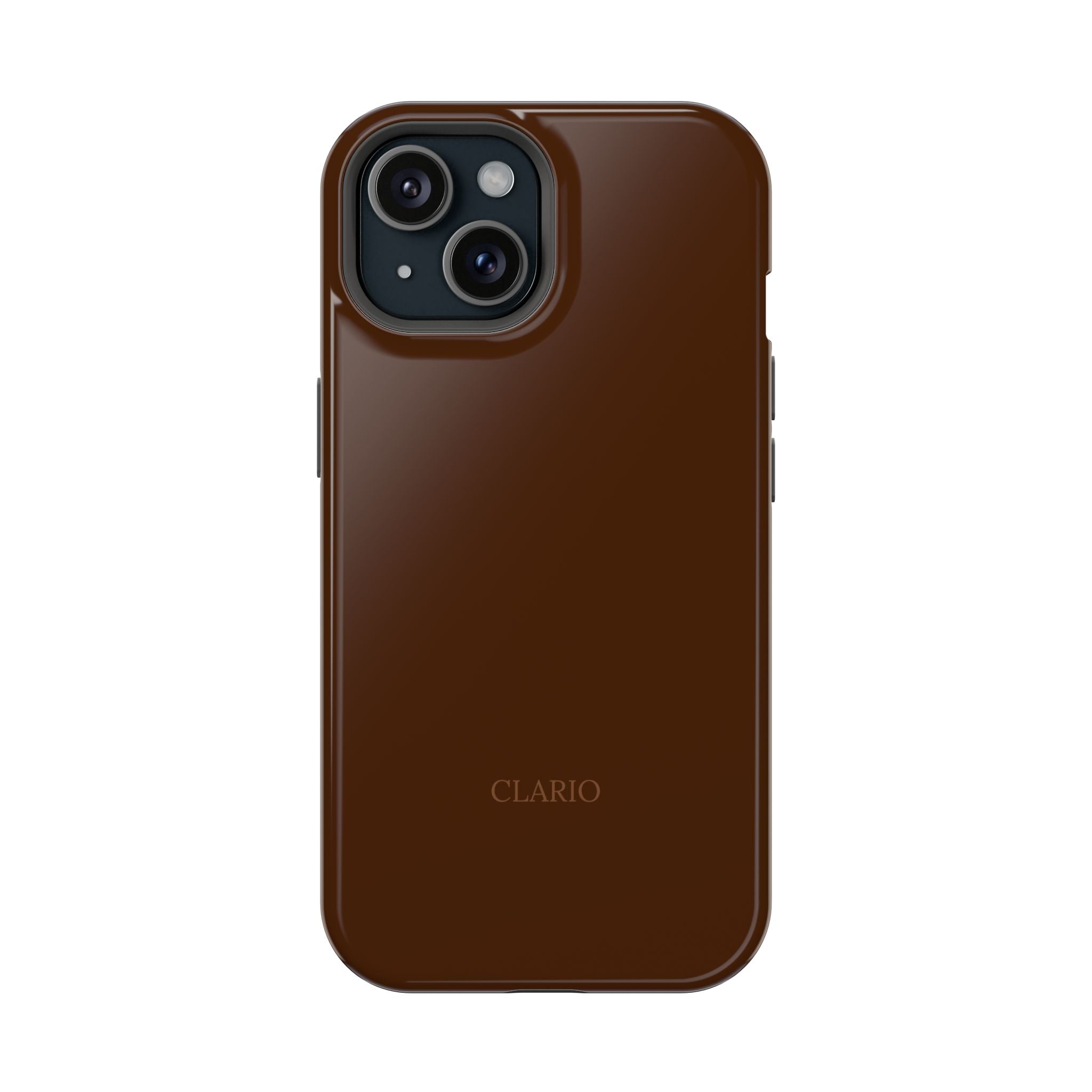 The Classic Clario Phone Case | Chocolate