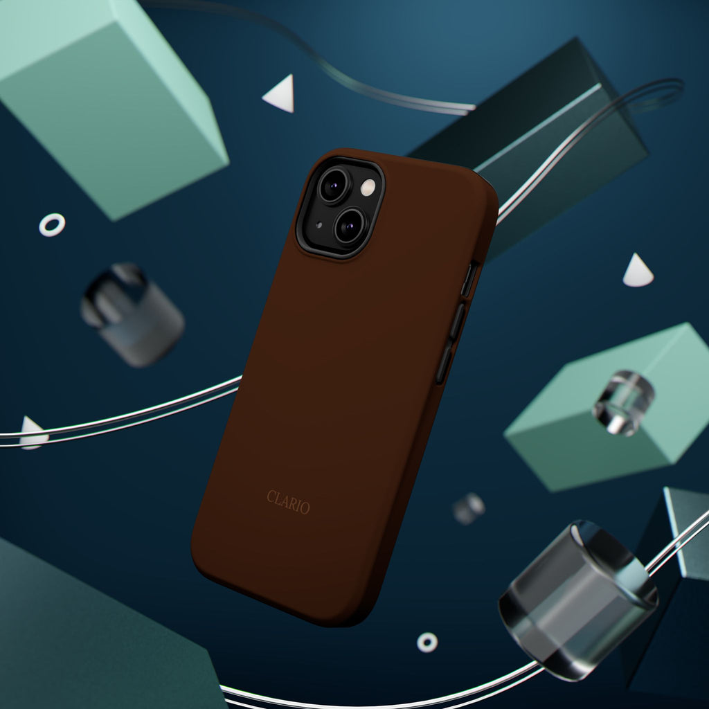 The Classic Clario Phone Case | Chocolate
