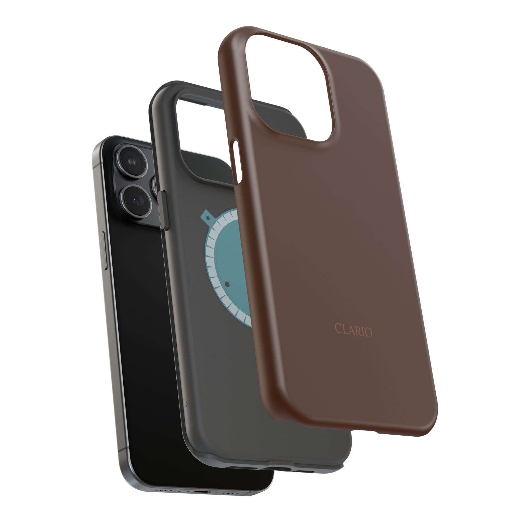 The Classic Clario Phone Case | Chocolate