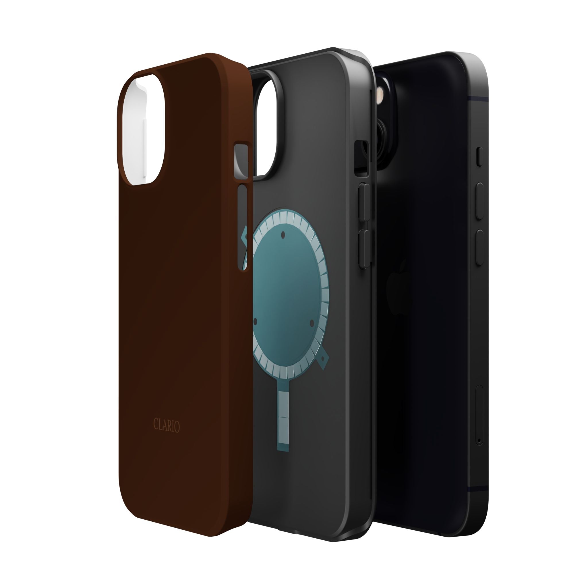 The Classic Clario Phone Case | Chocolate