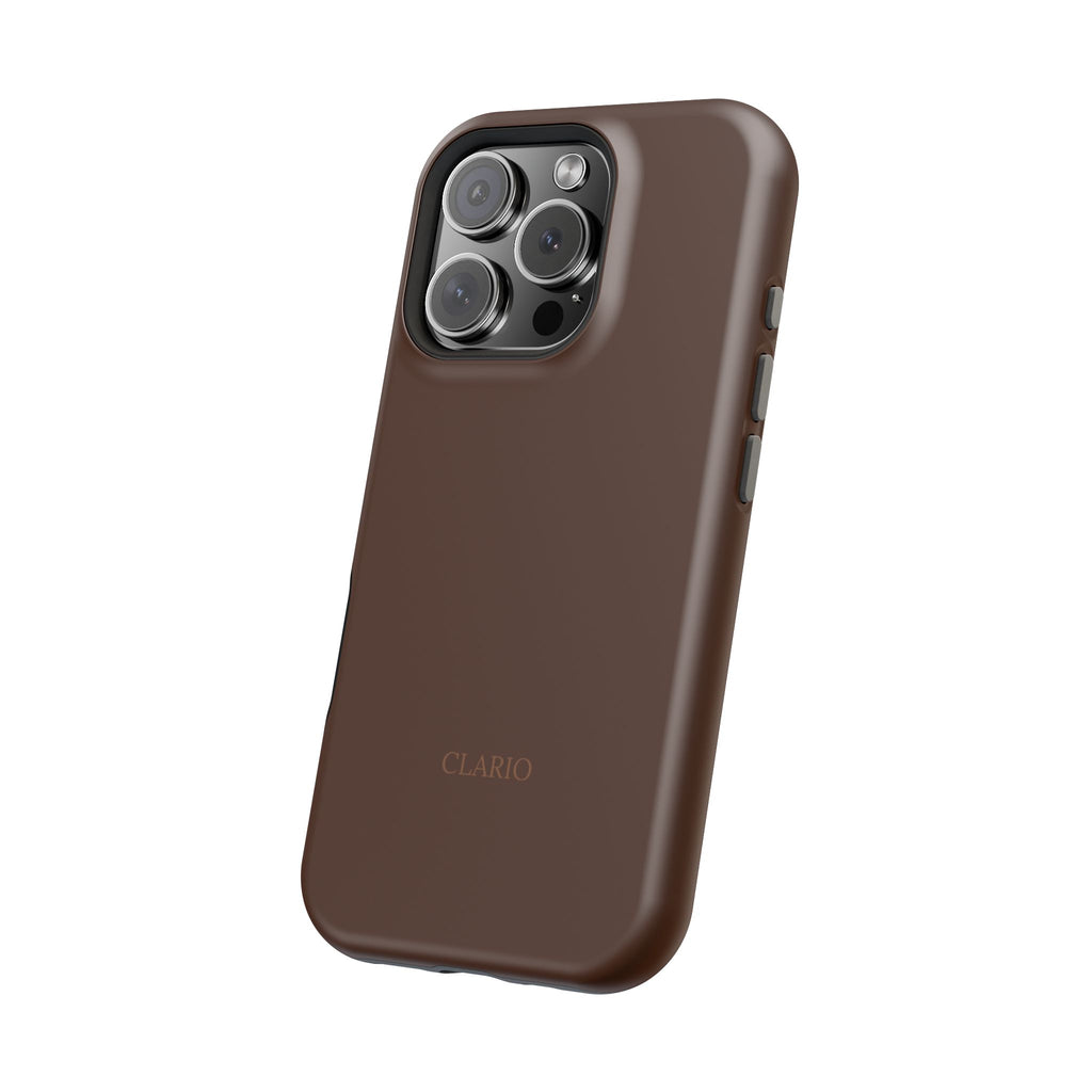 The Classic Clario Phone Case | Chocolate