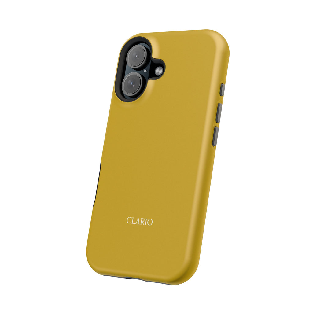 The Classic Clario Phone Case | Mustard
