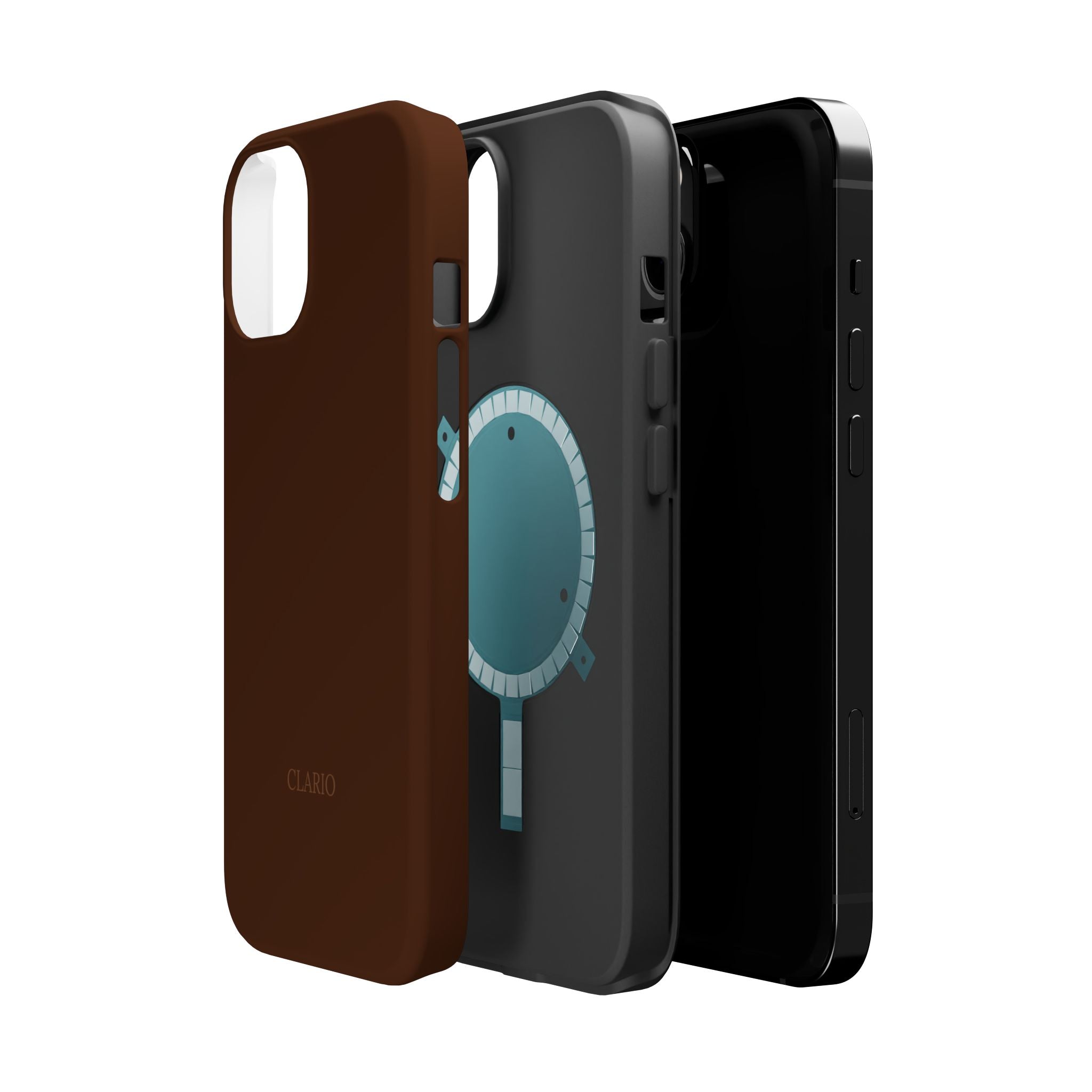 The Classic Clario Phone Case | Chocolate