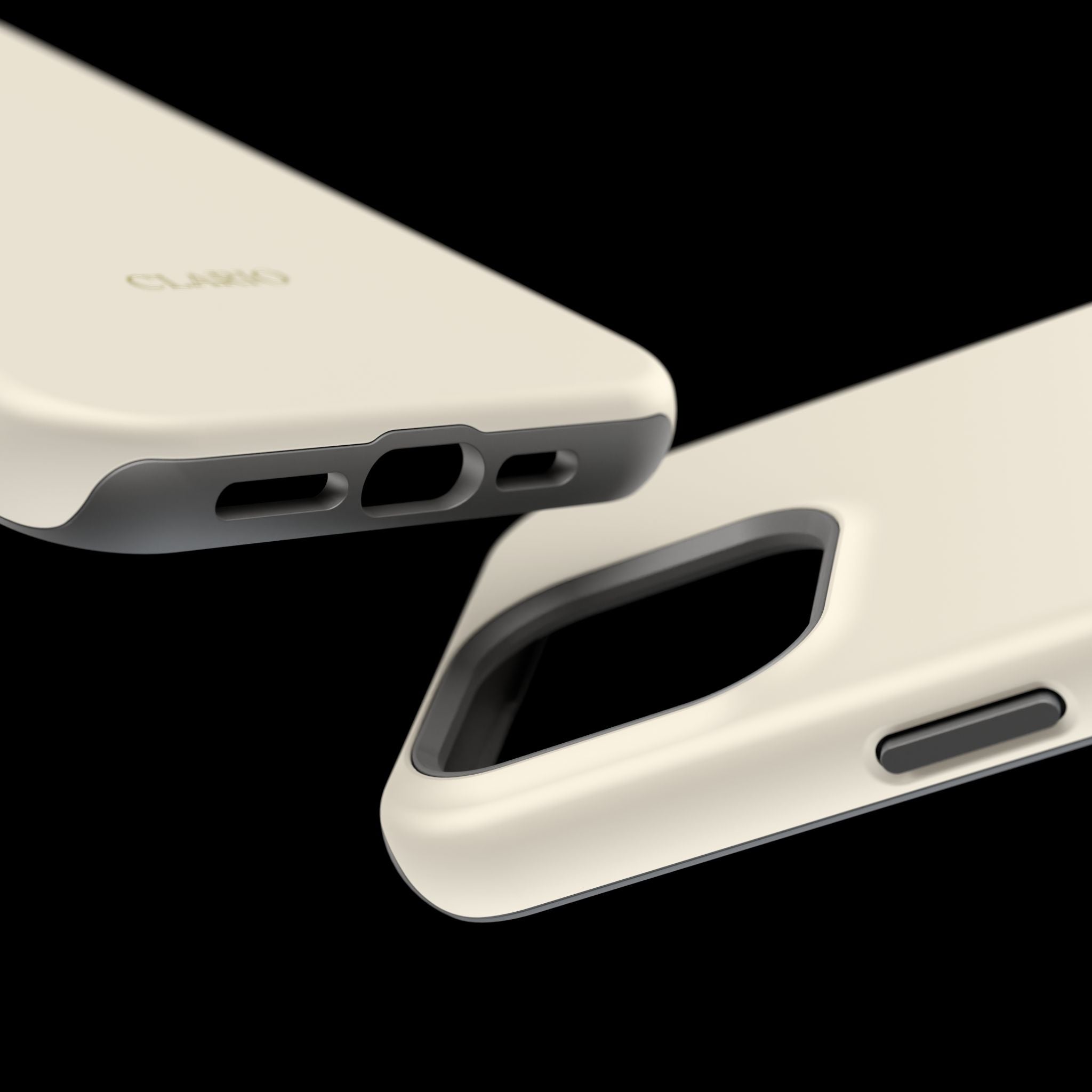 The Classic Clario Phone Case | Cream