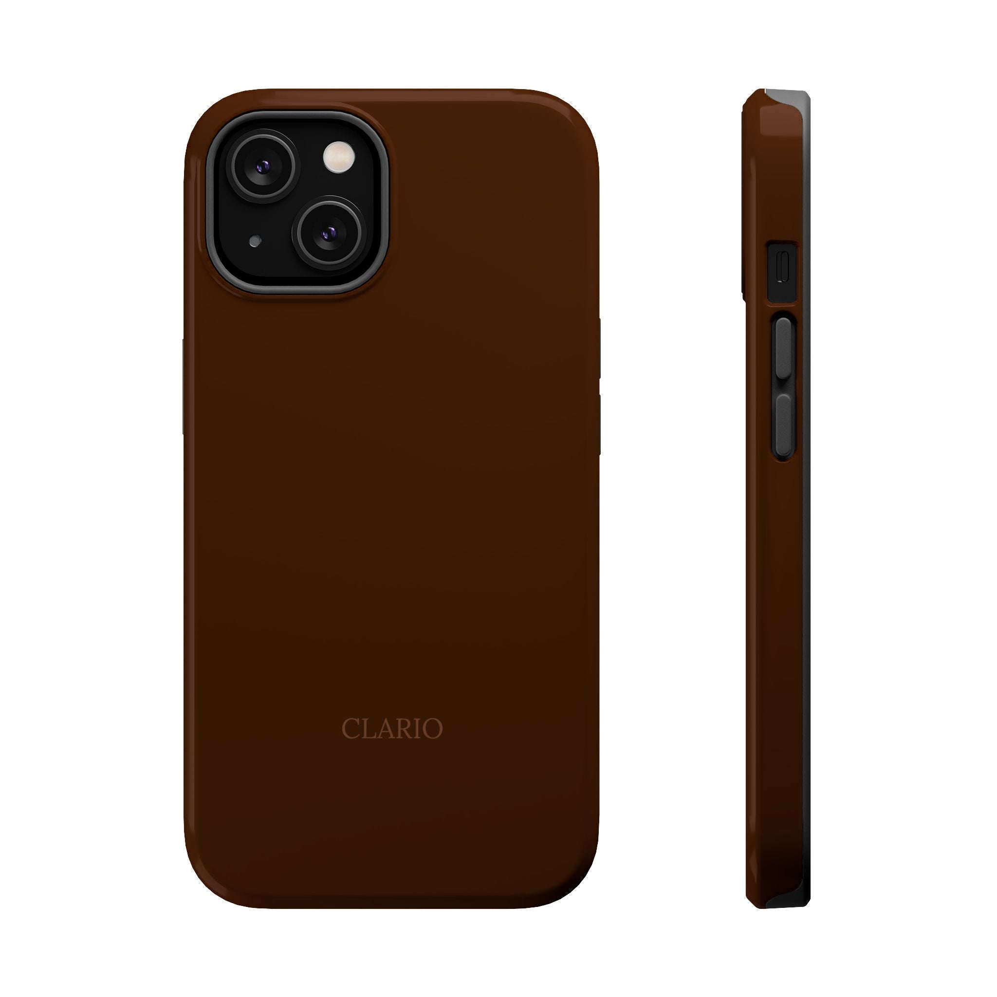 The Classic Clario Phone Case | Chocolate