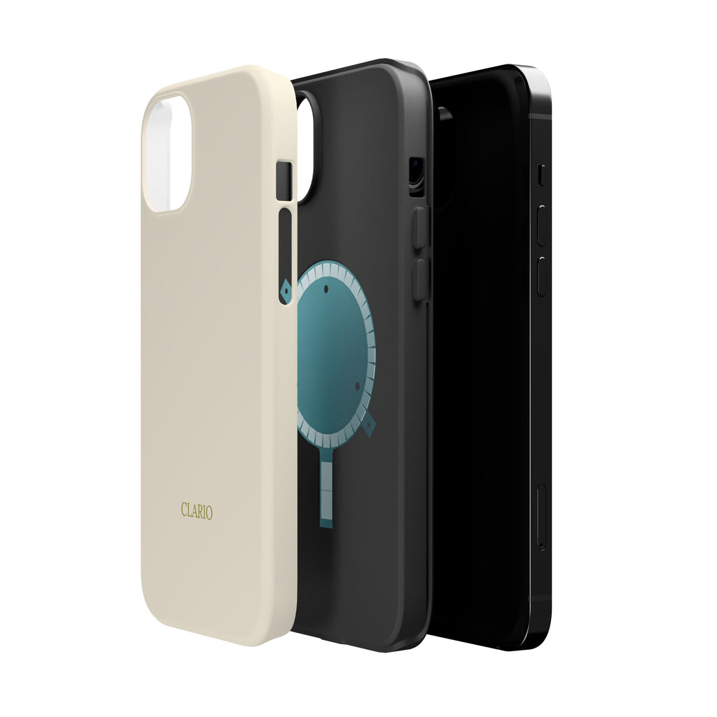 The Classic Clario Phone Case | Cream