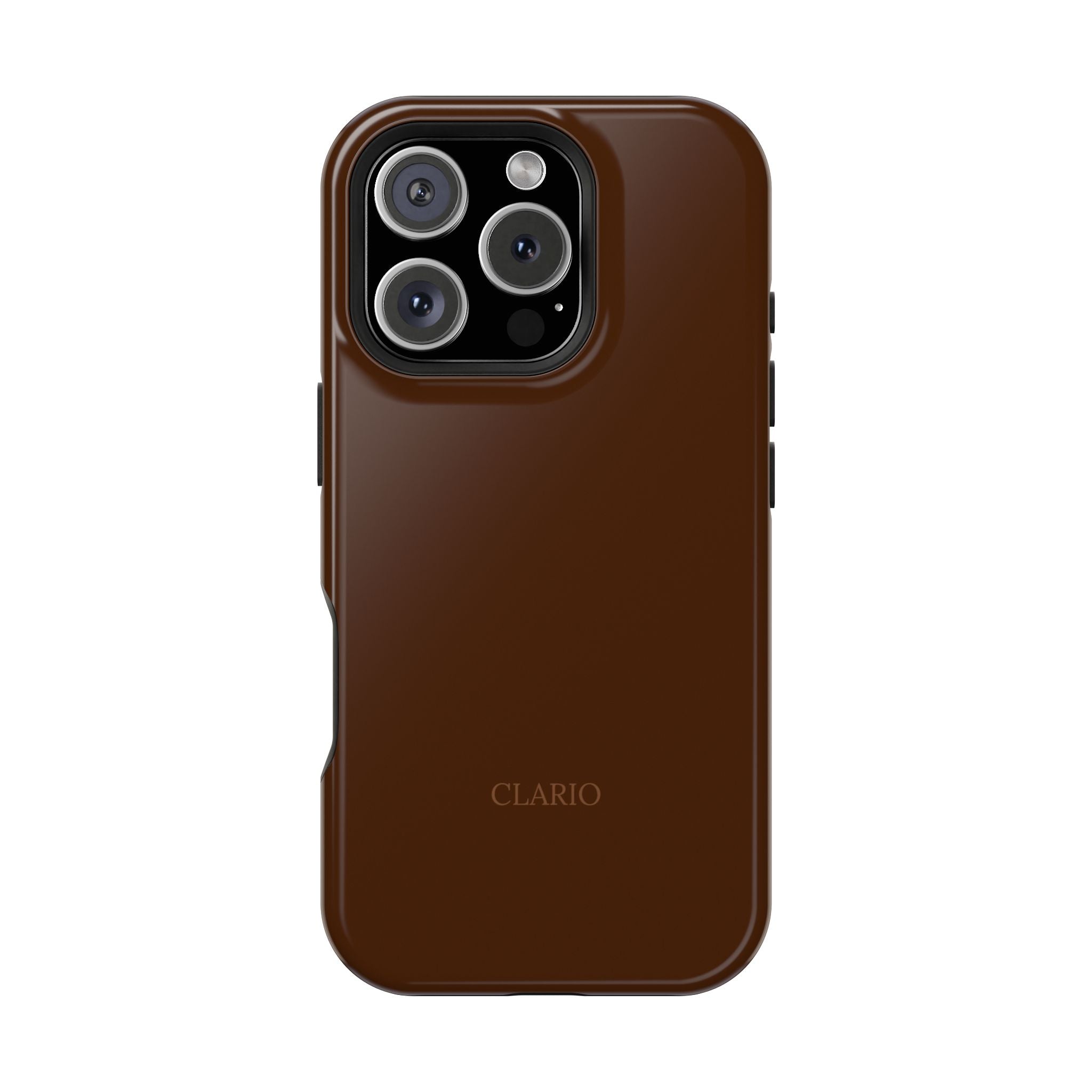 The Classic Clario Phone Case | Chocolate