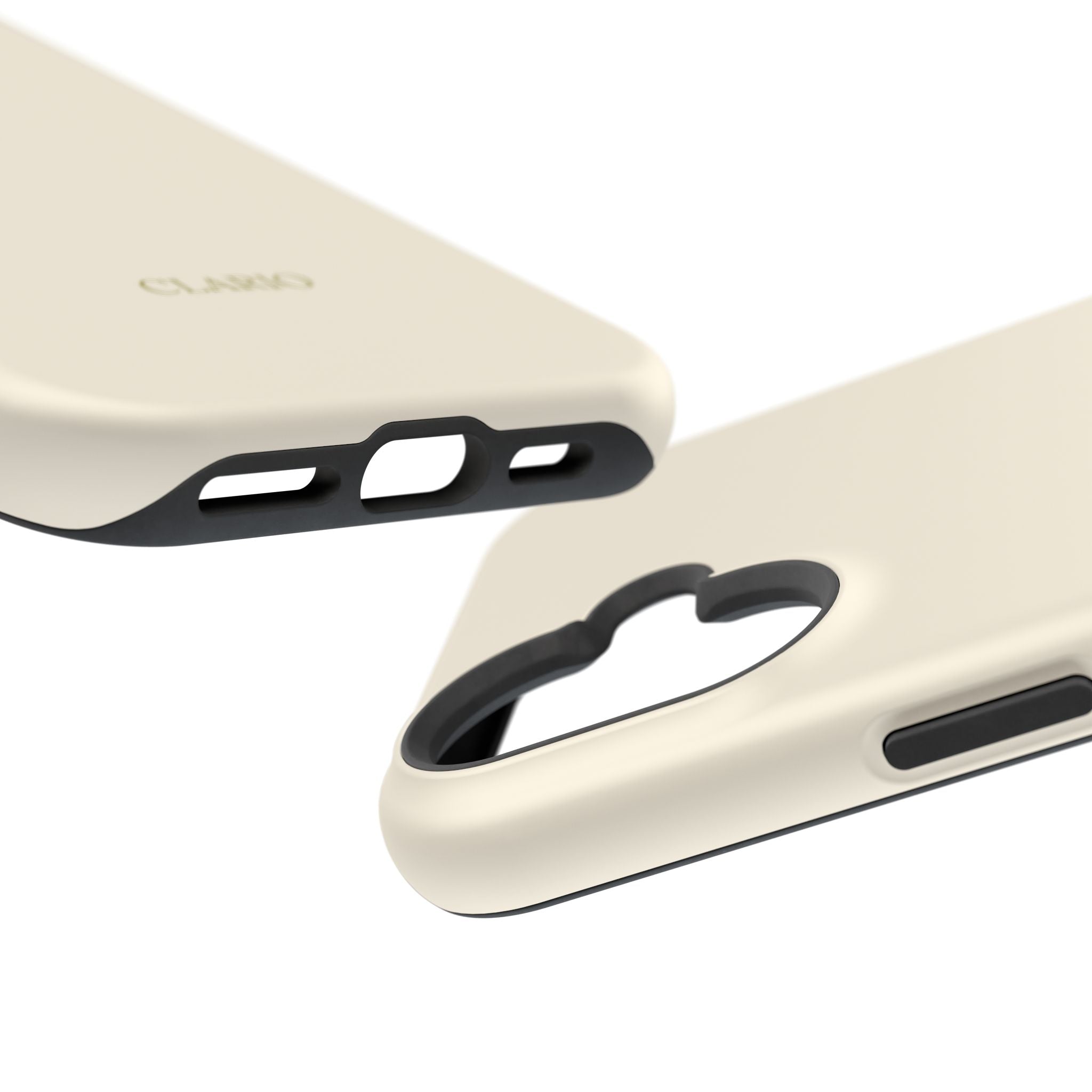 The Classic Clario Phone Case | Cream