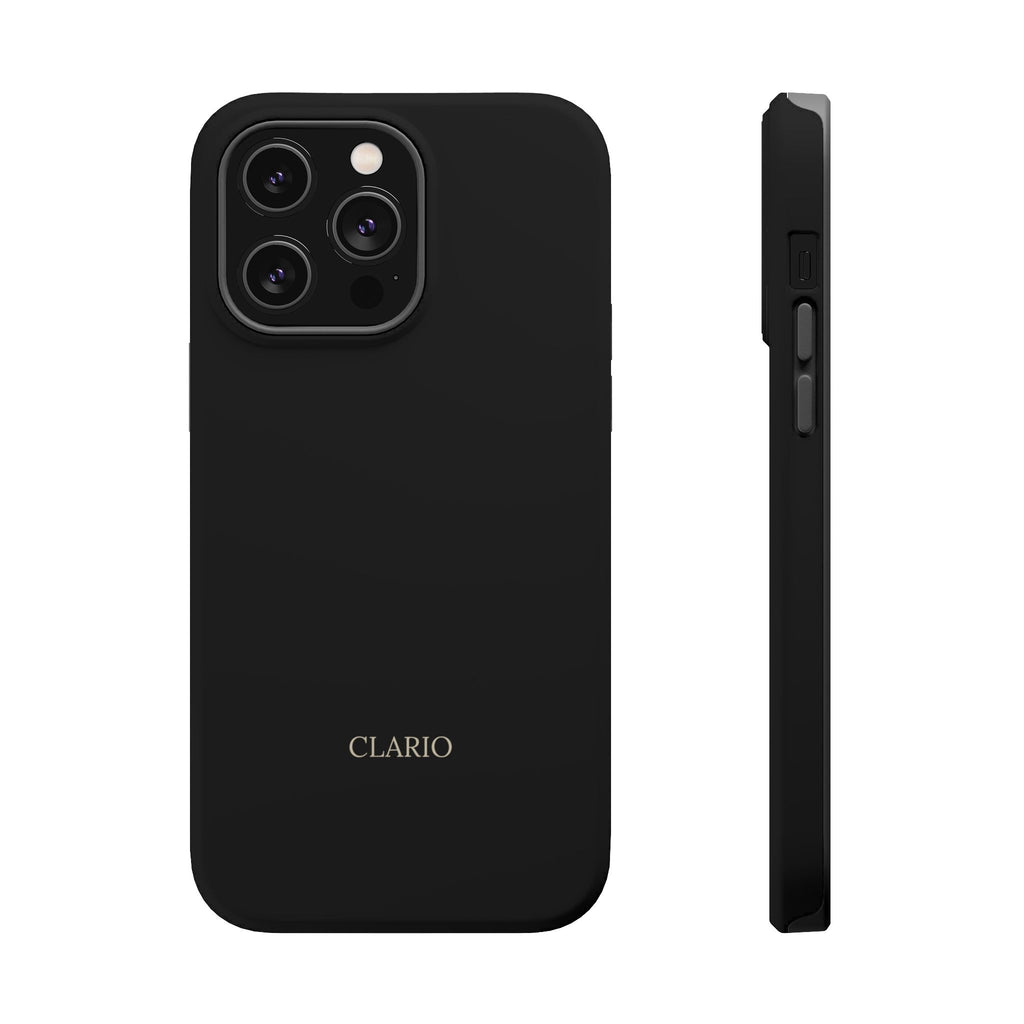The Classic Clario Phone Case | Black