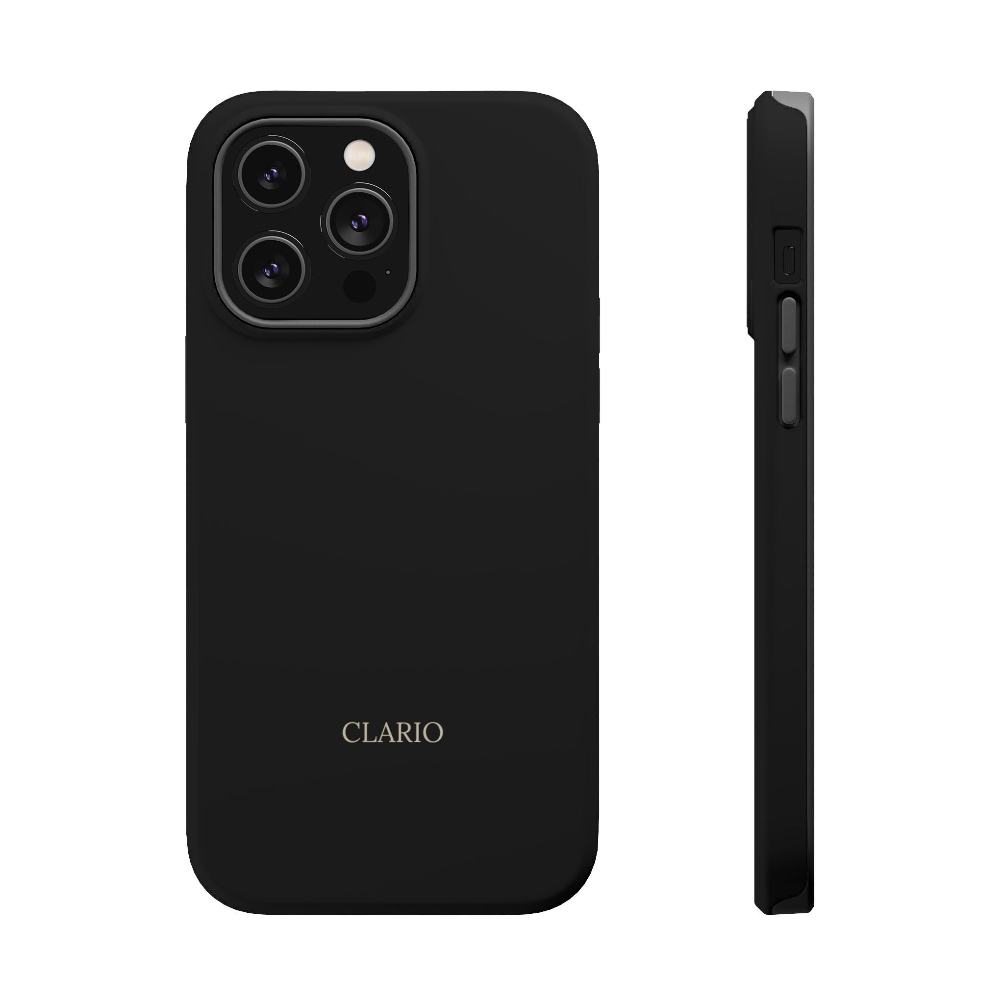 The Classic Clario Phone Case | Black