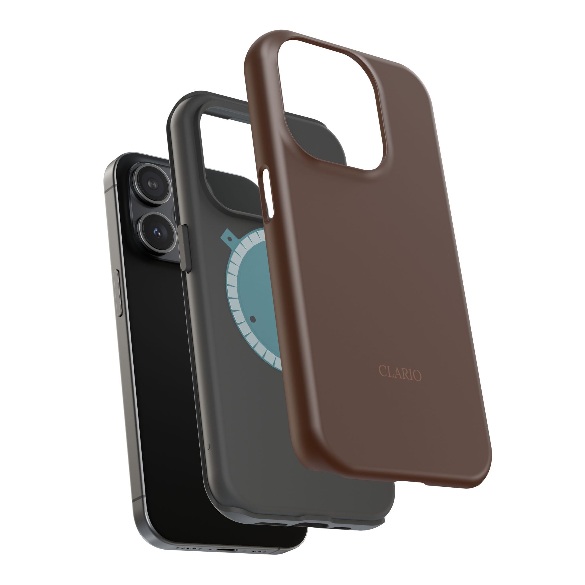 The Classic Clario Phone Case | Chocolate