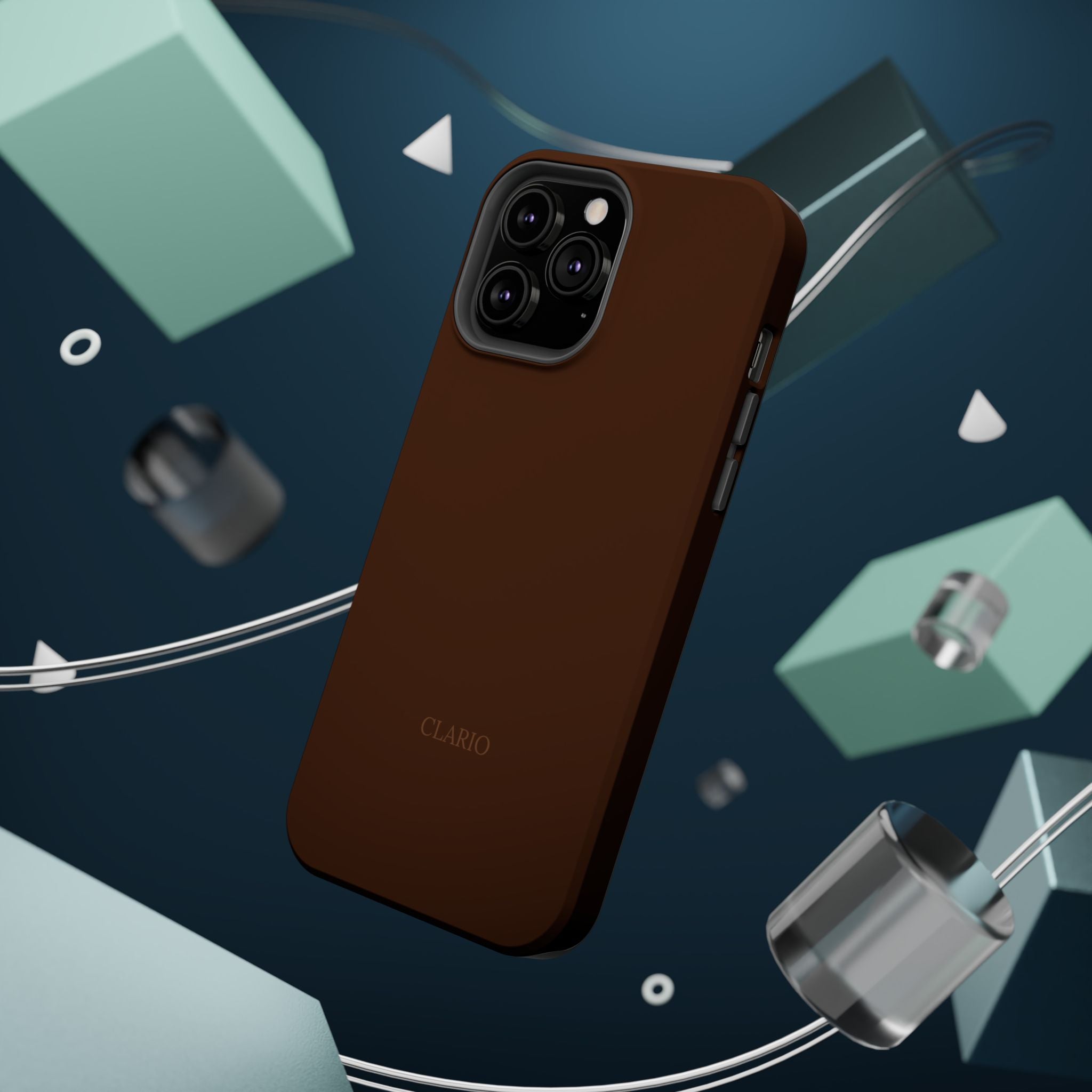 The Classic Clario Phone Case | Chocolate