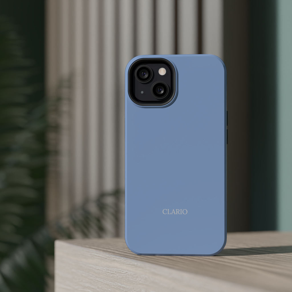 The Classic Clario Phone Case | Blue