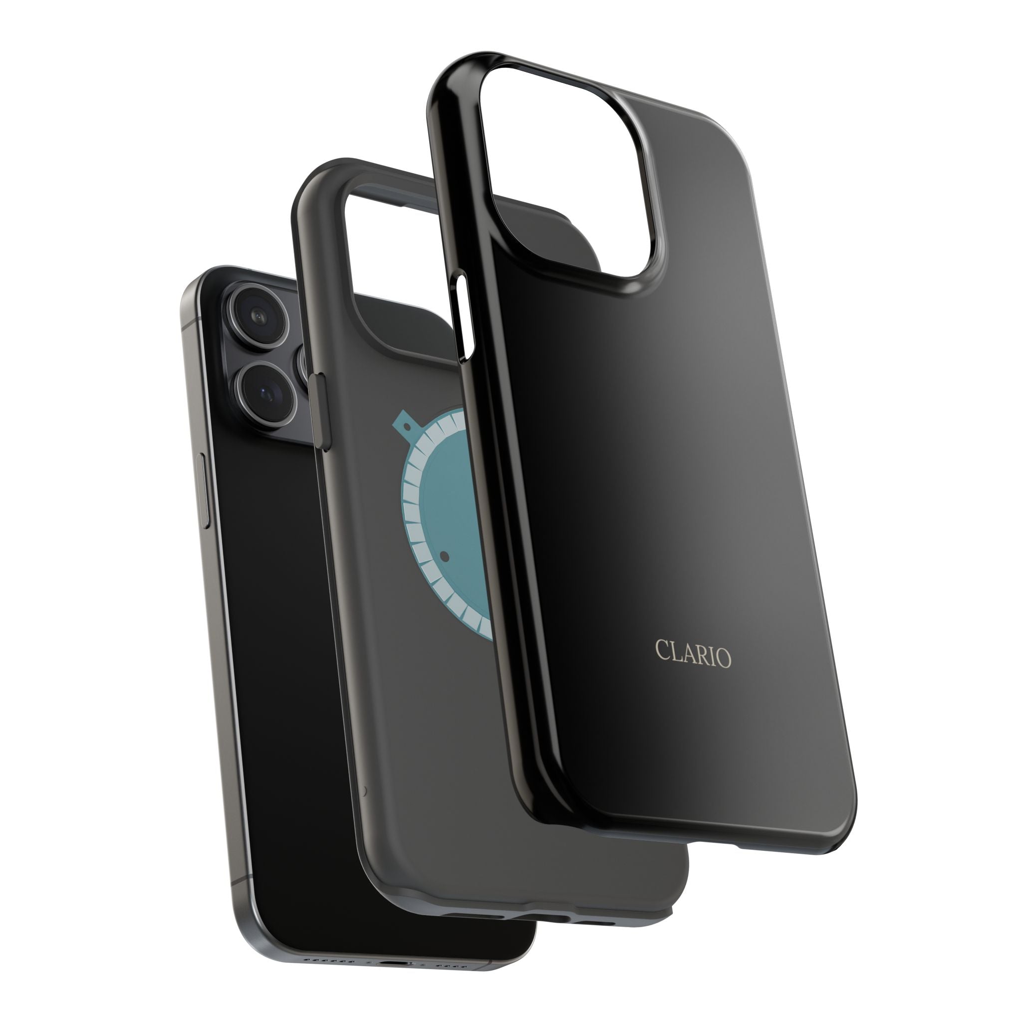 The Classic Clario Phone Case | Black