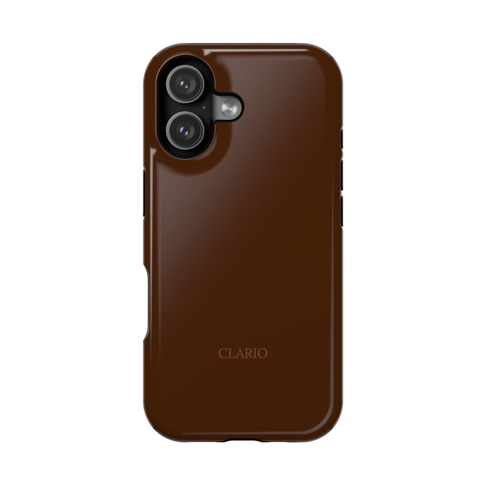 The Classic Clario Phone Case | Chocolate