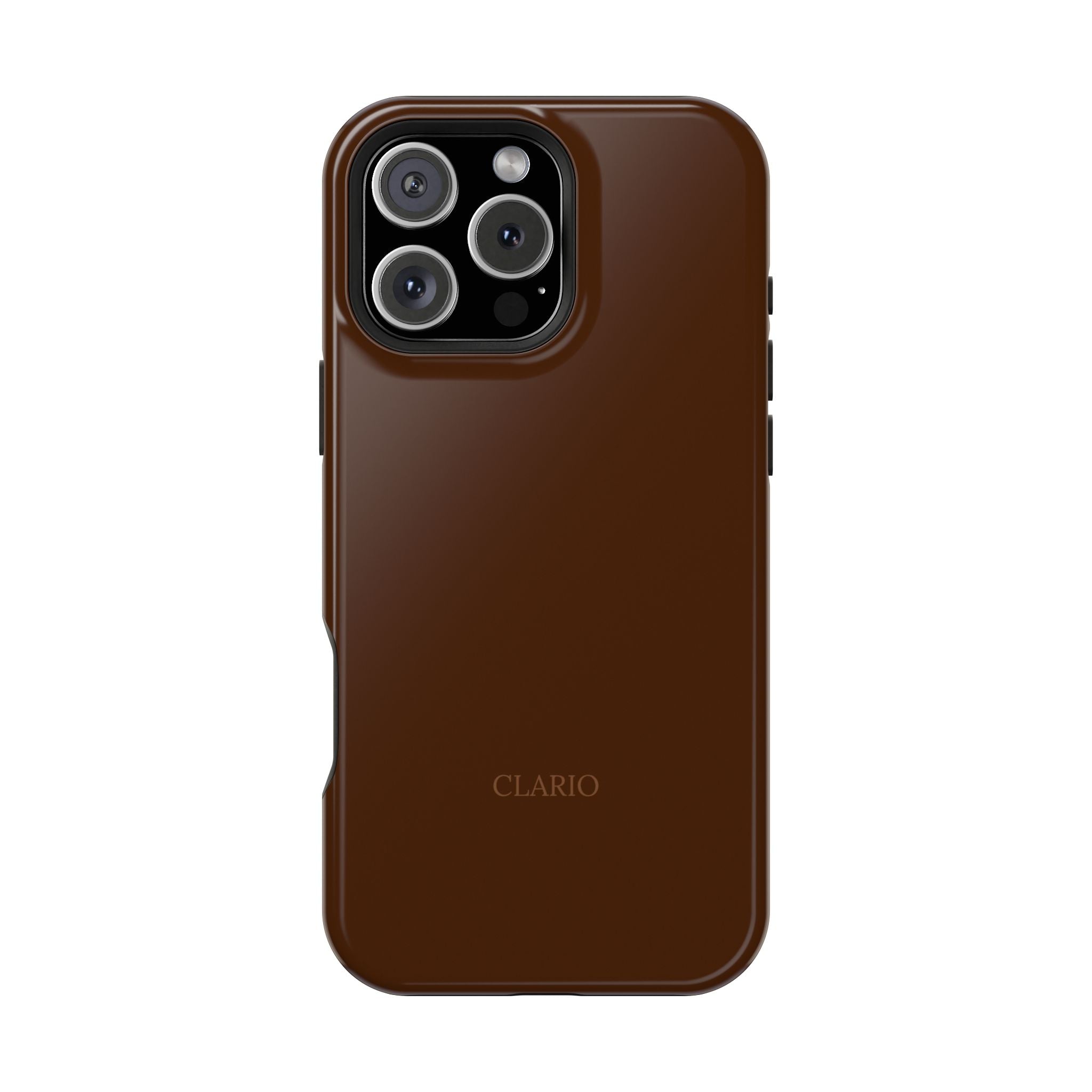 The Classic Clario Phone Case | Chocolate