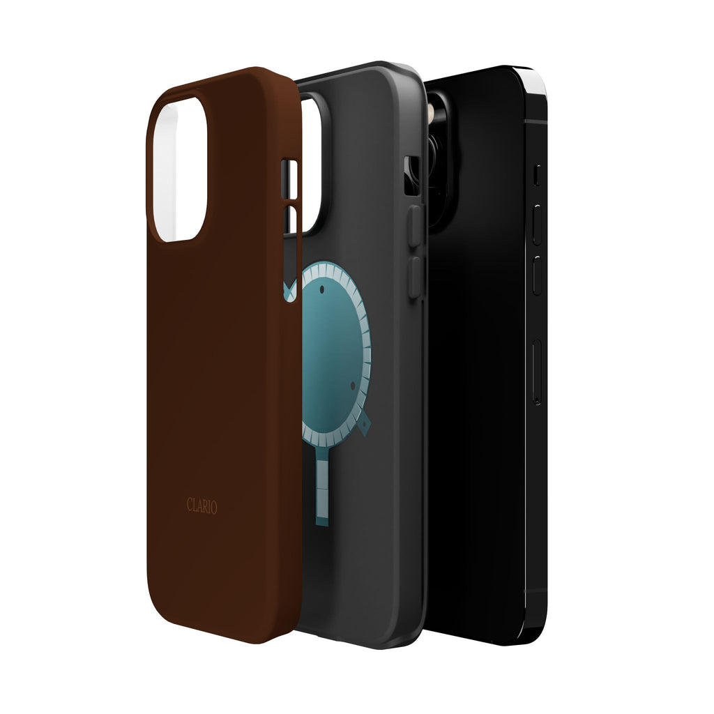 The Classic Clario Phone Case | Chocolate