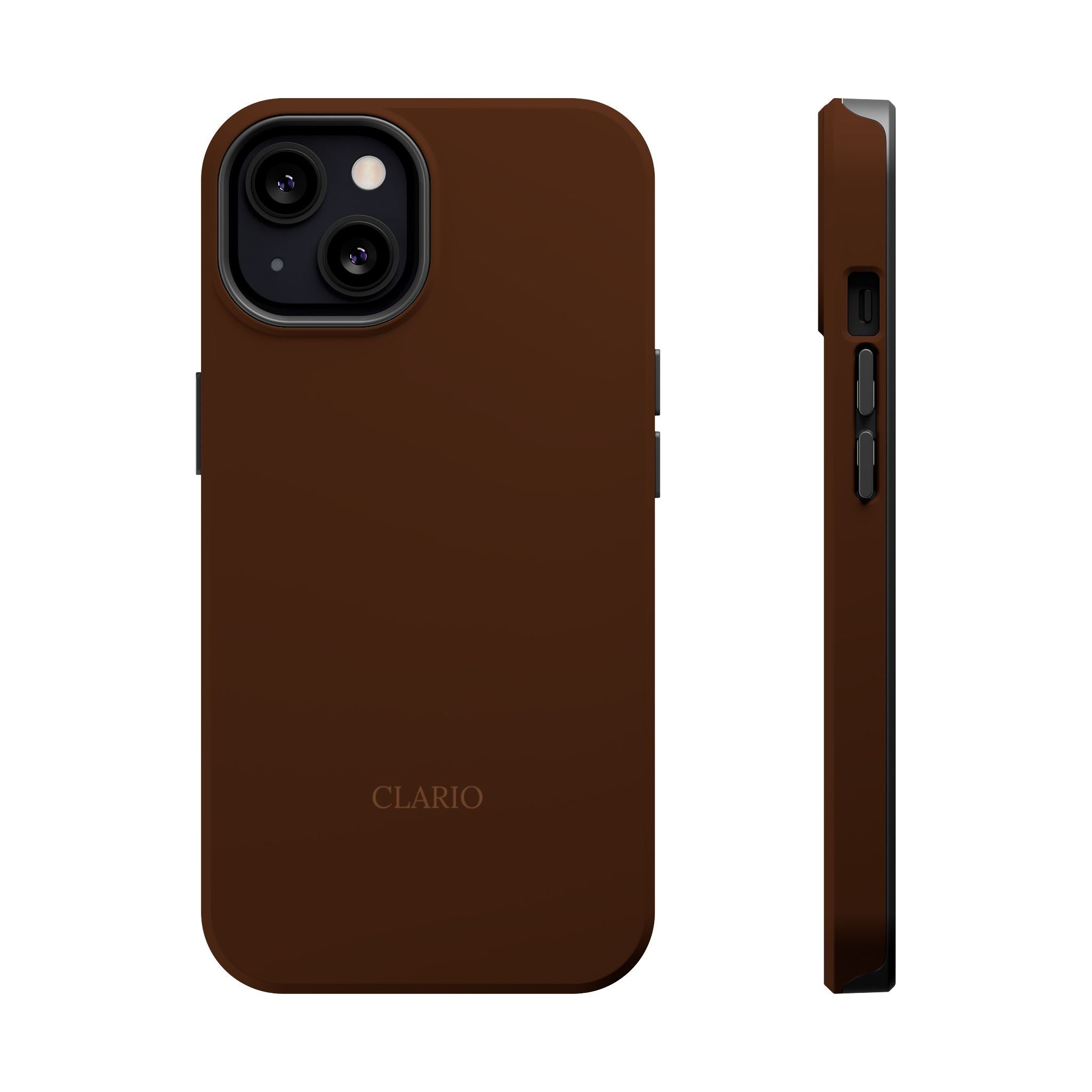 The Classic Clario Phone Case | Chocolate