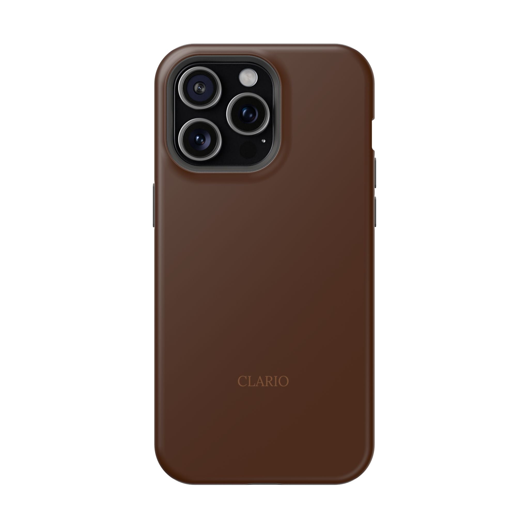 The Classic Clario Phone Case | Chocolate