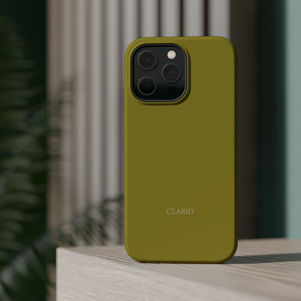 The Classic Clario Phone Case | Green