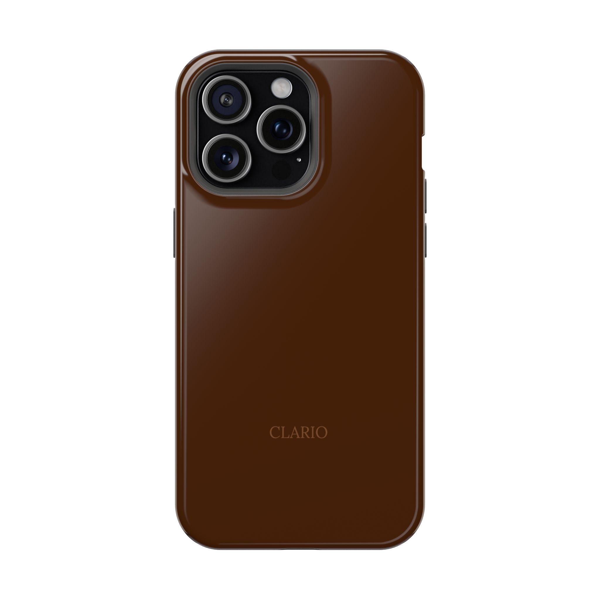 The Classic Clario Phone Case | Chocolate