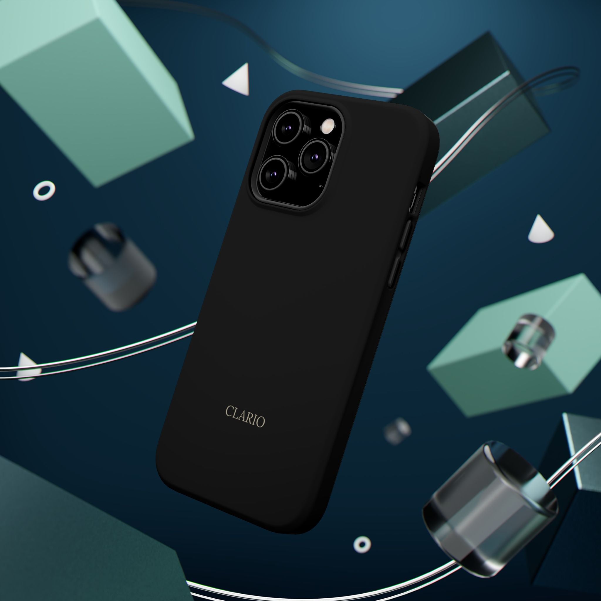 The Classic Clario Phone Case | Black