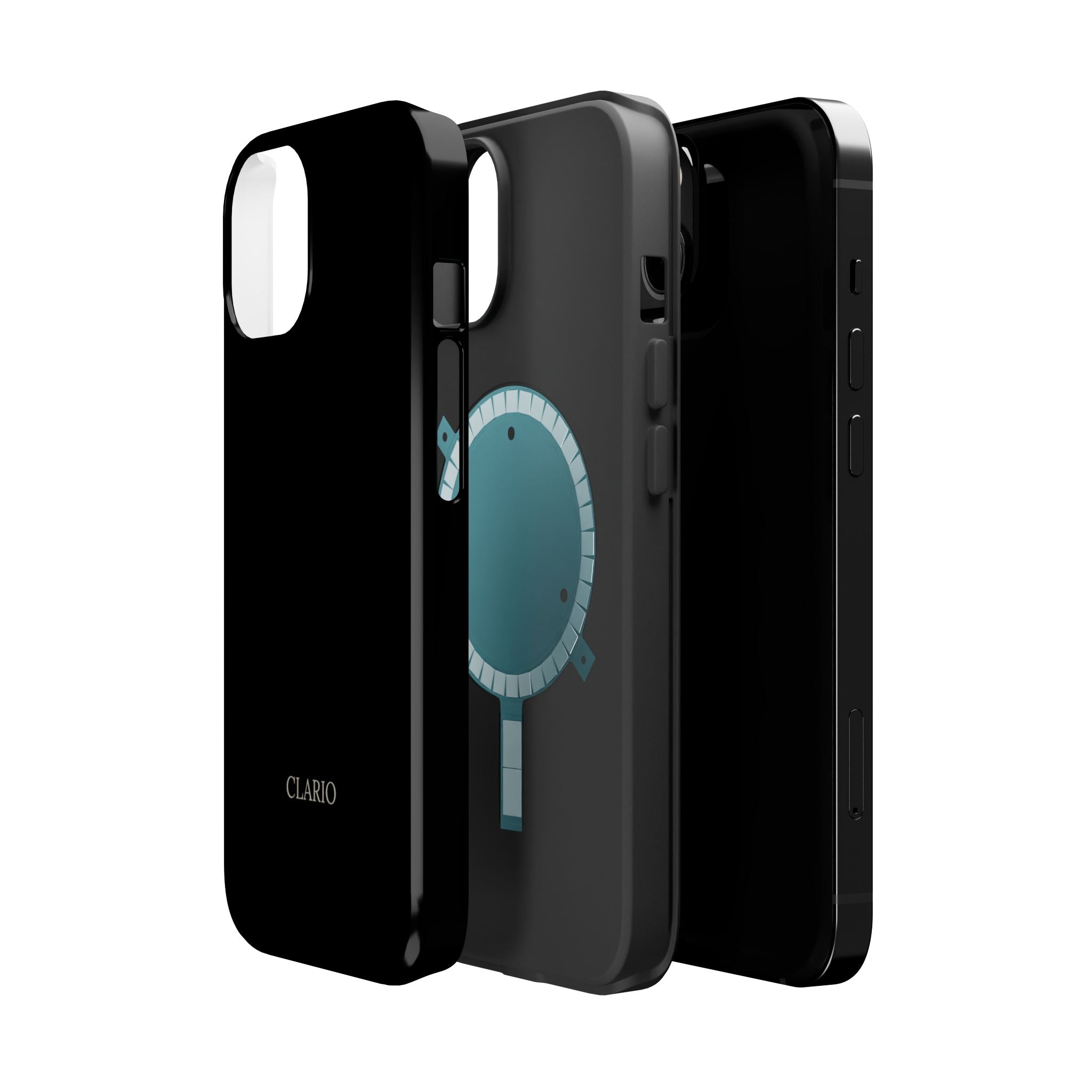 The Classic Clario Phone Case | Black