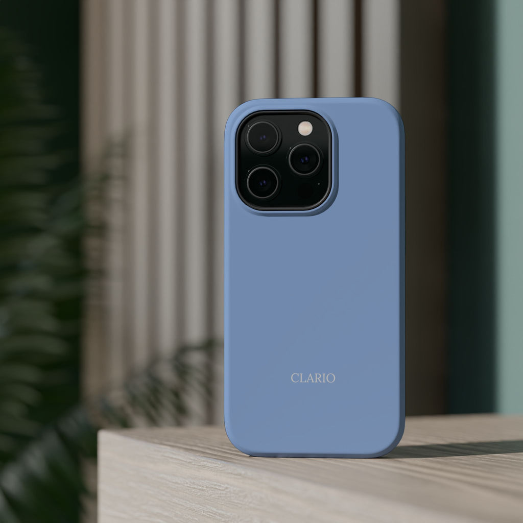 The Classic Clario Phone Case | Blue