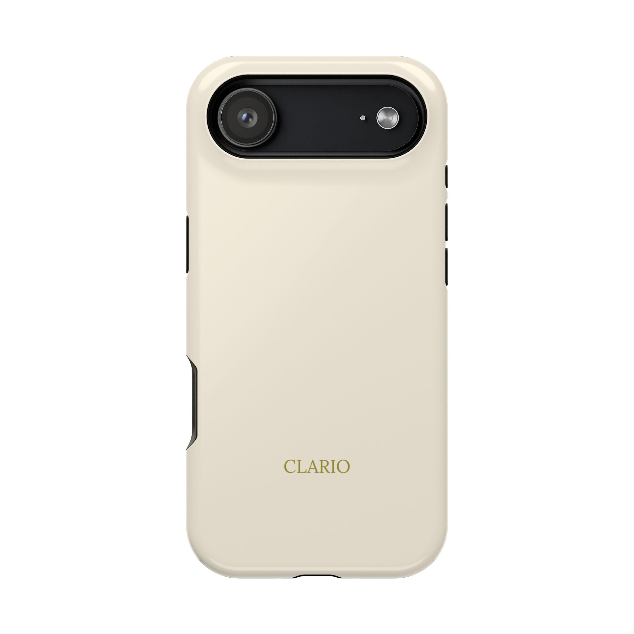 The Classic Clario Phone Case | Cream