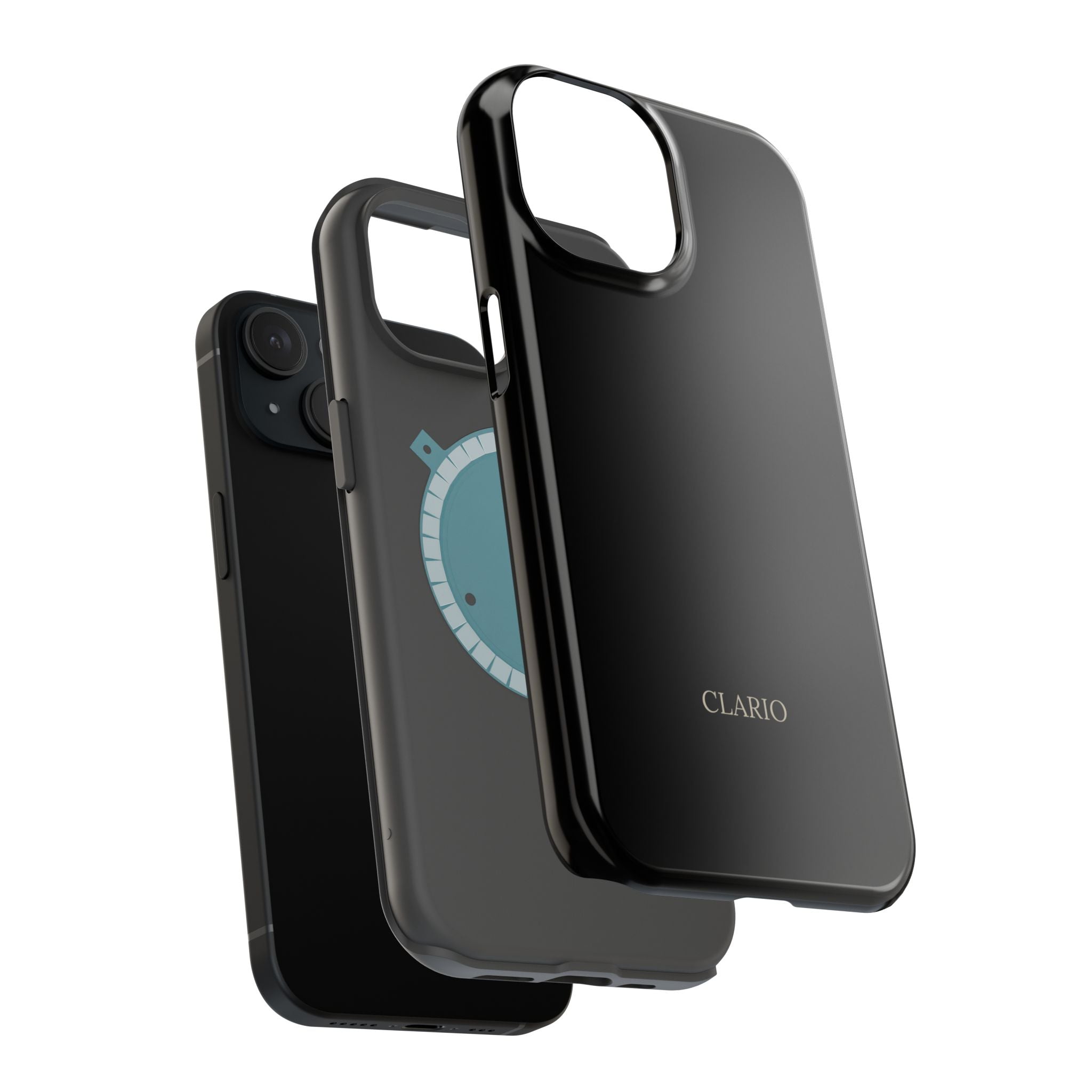 The Classic Clario Phone Case | Black